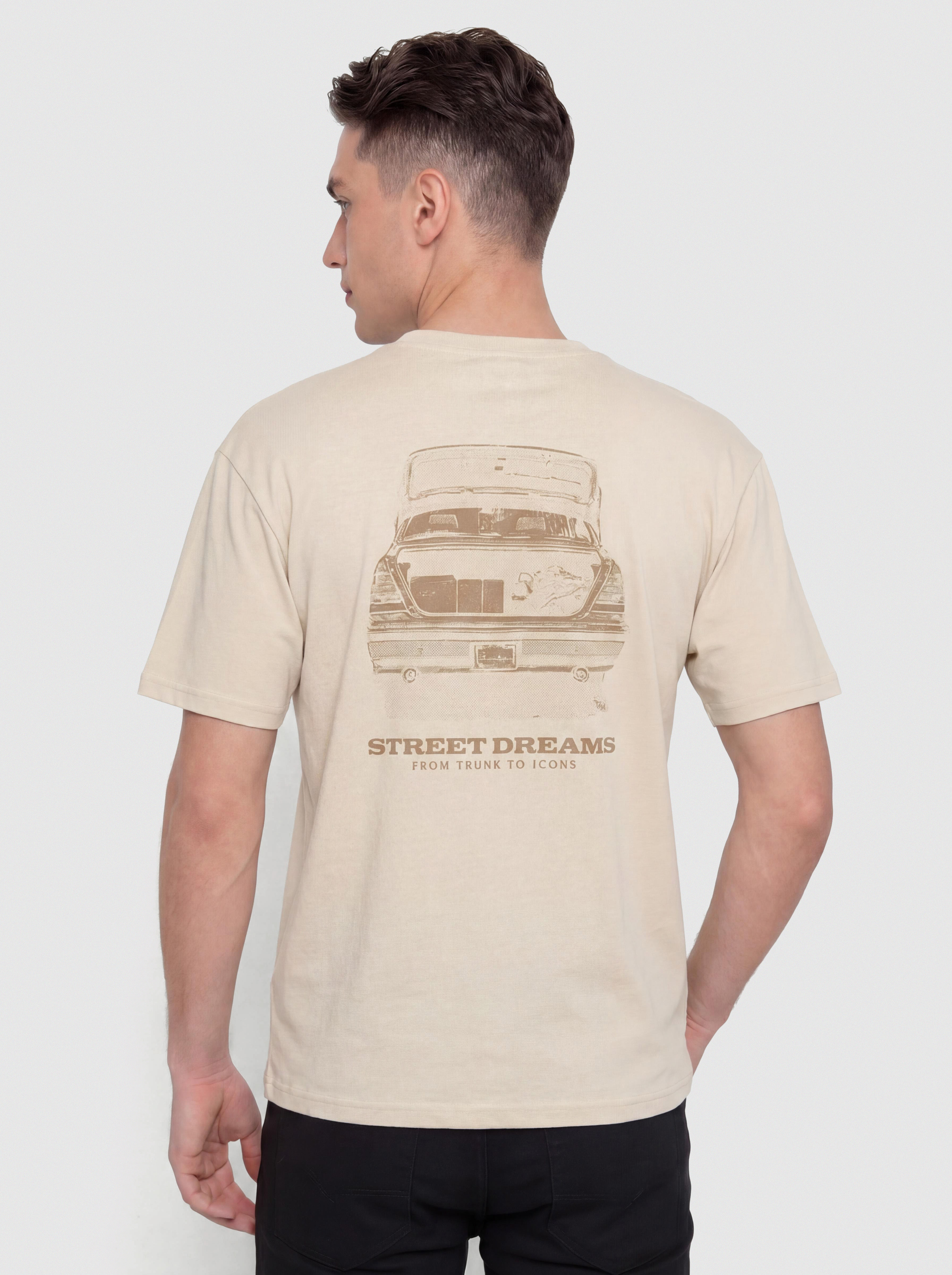 Футболка Karl Kani Slogan Boxy (beige)