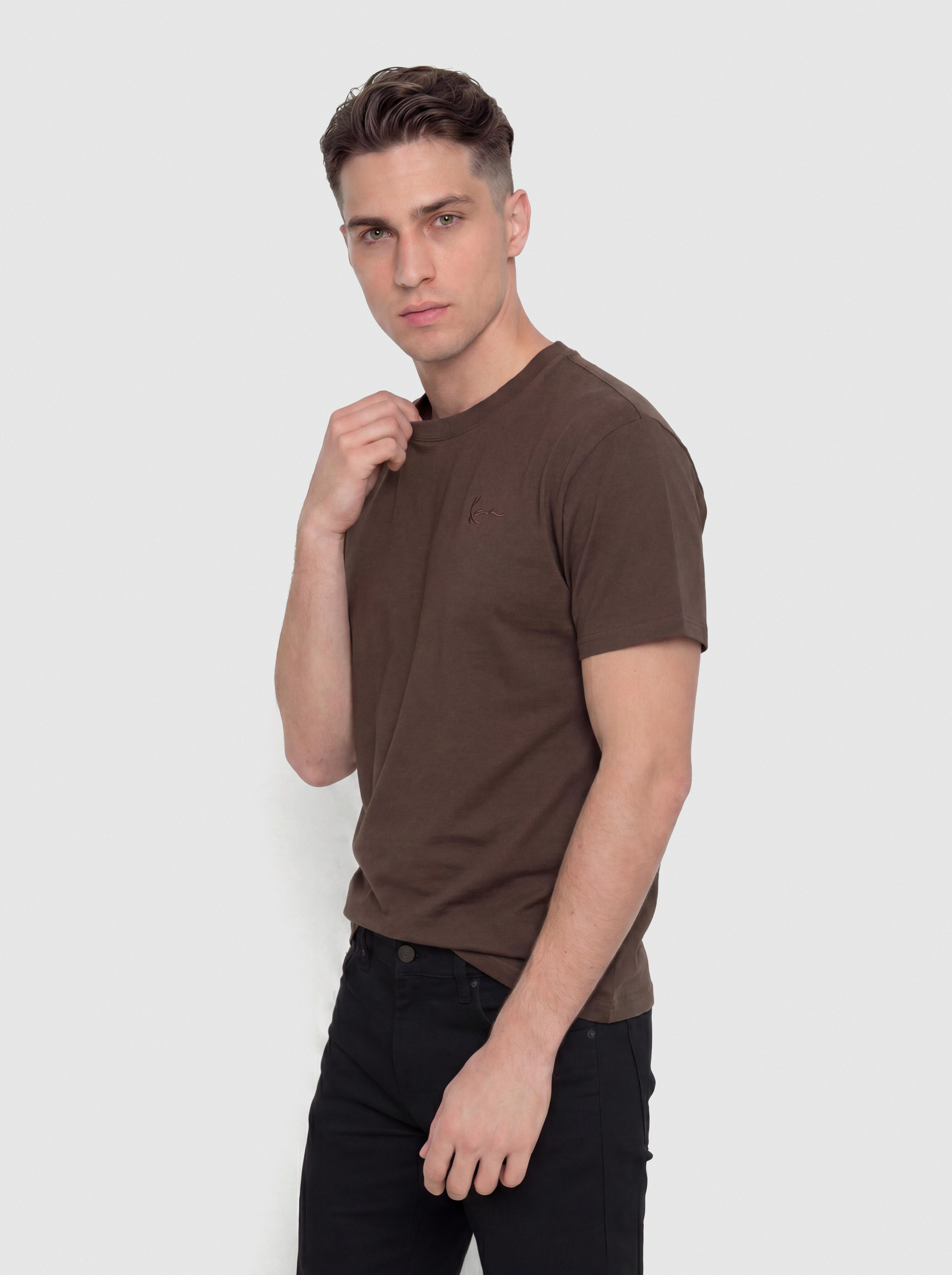 Футболка Karl Kani Slogan Boxy (brown)