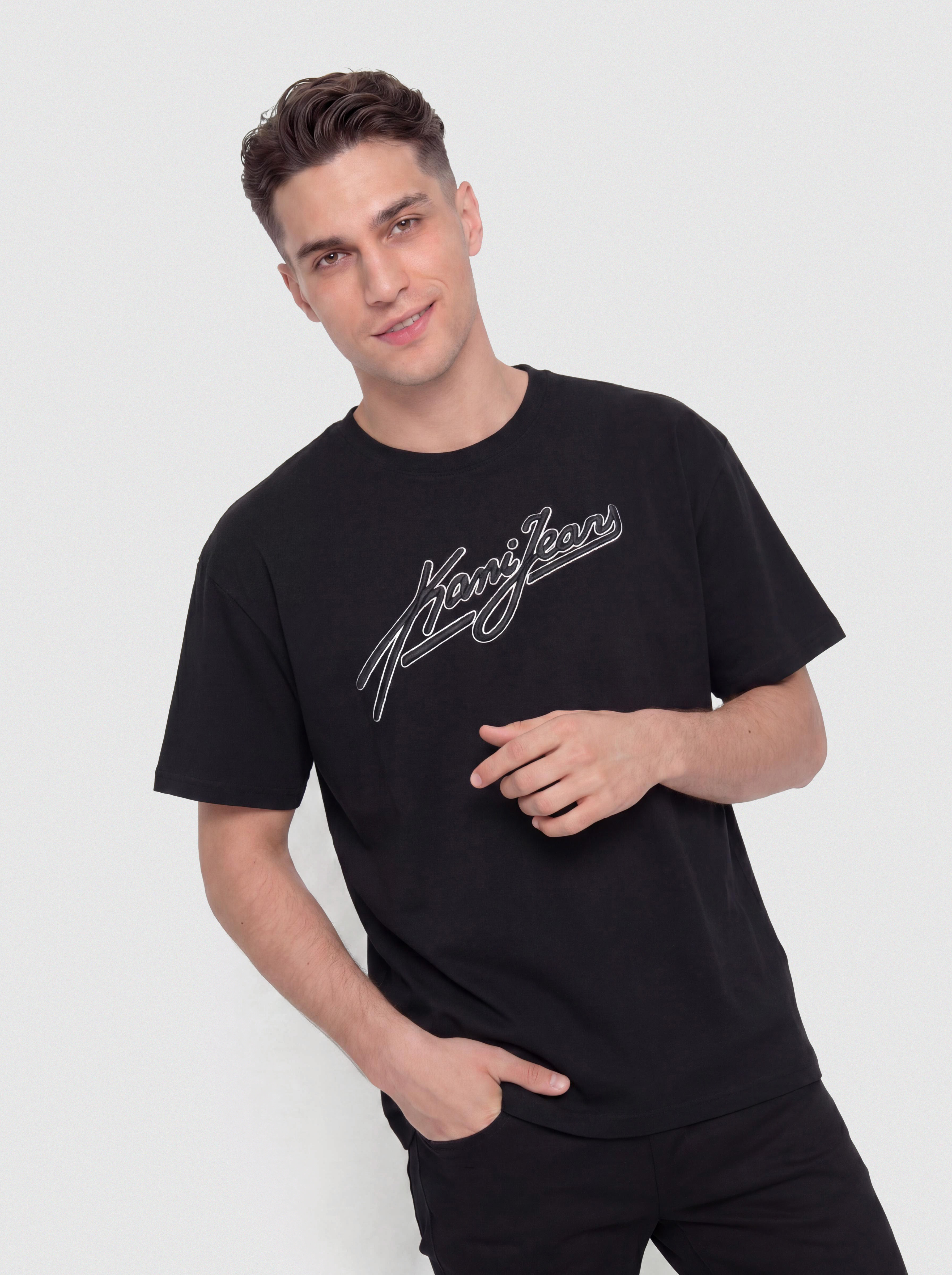 Футболка Karl Kani Jeans Oversized (black)
