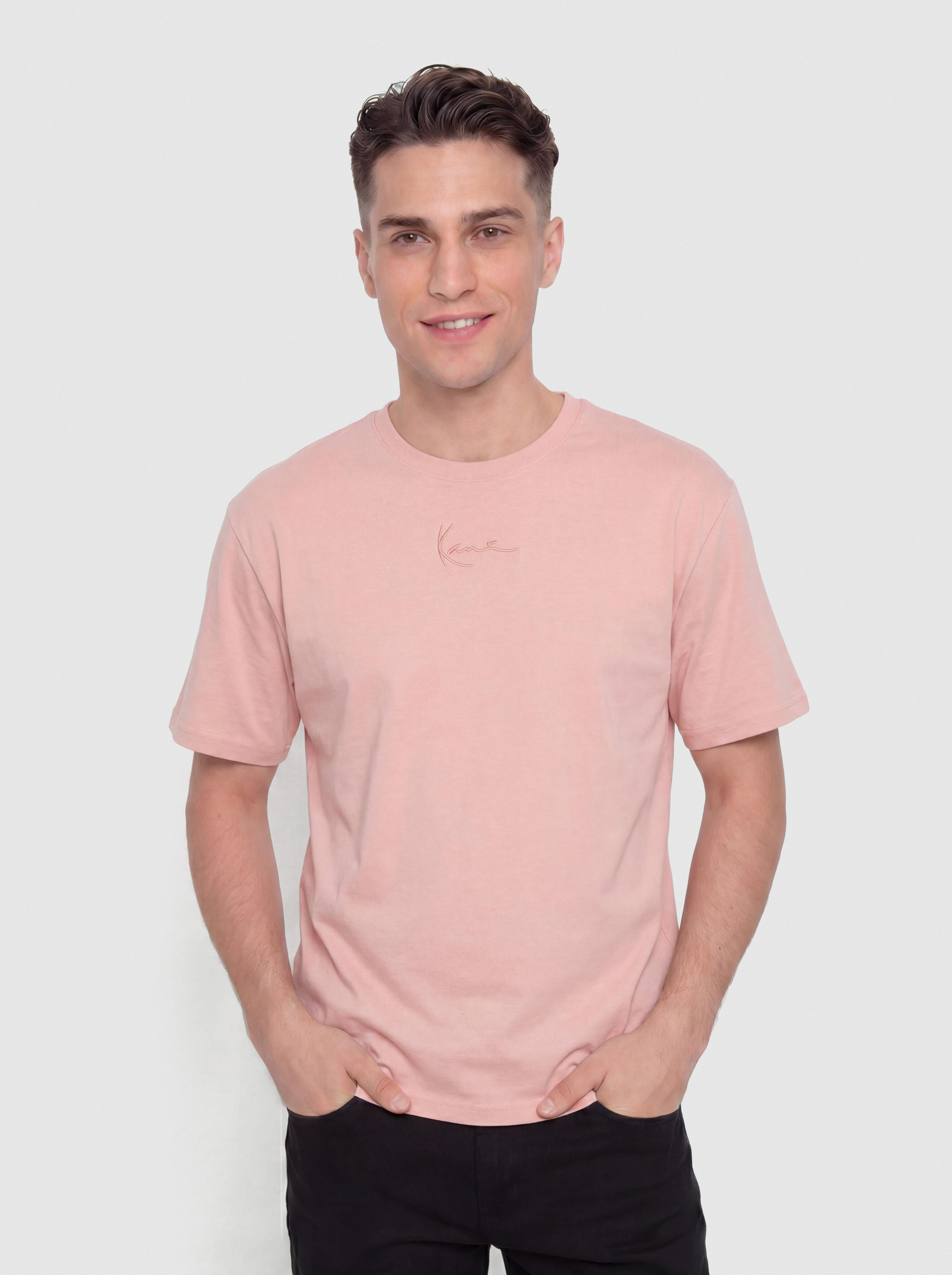 Футболка Karl Kani Small Signature Essential (pink)