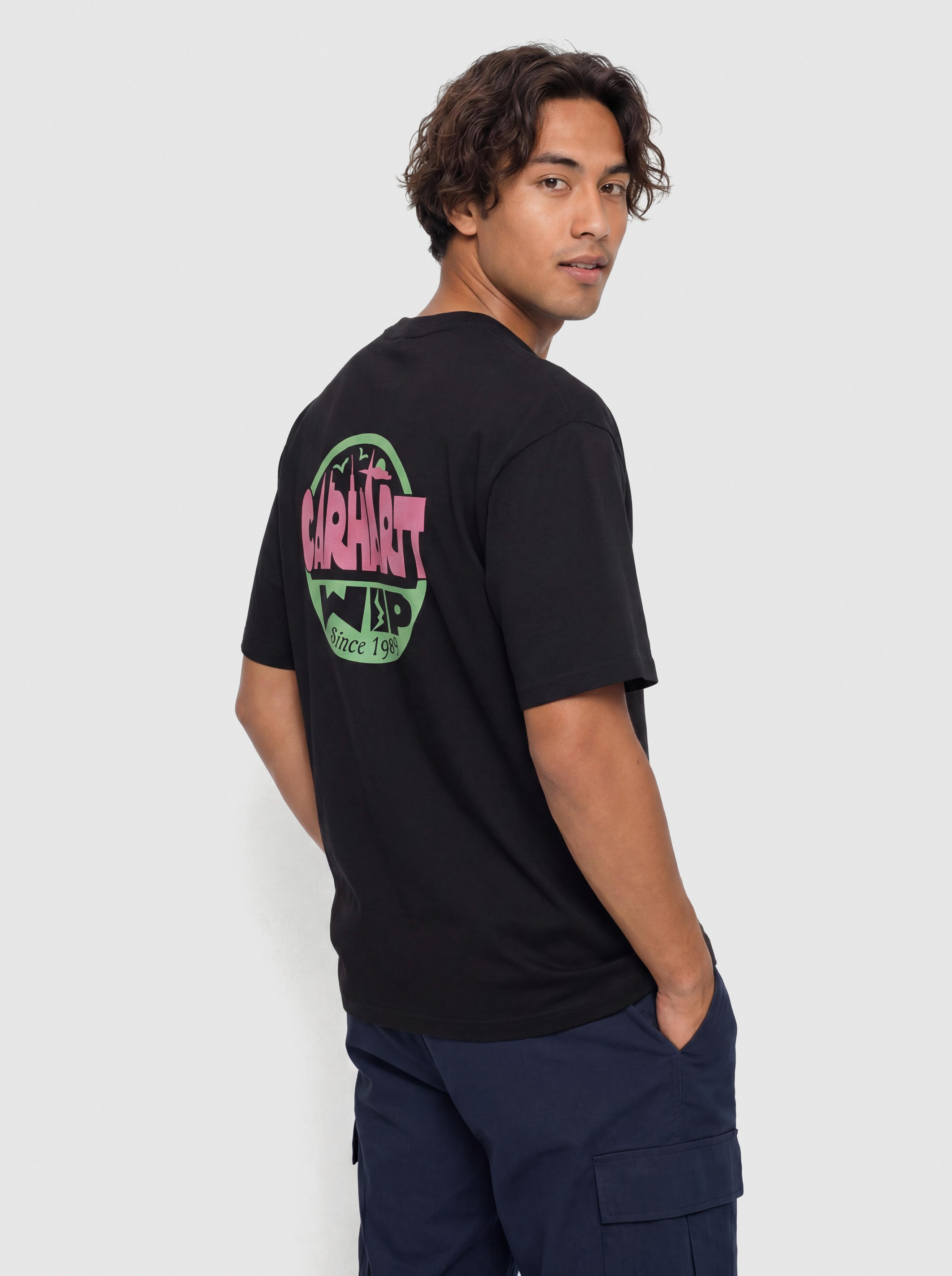 Футболка Carhartt WIP Luggage Label (black)