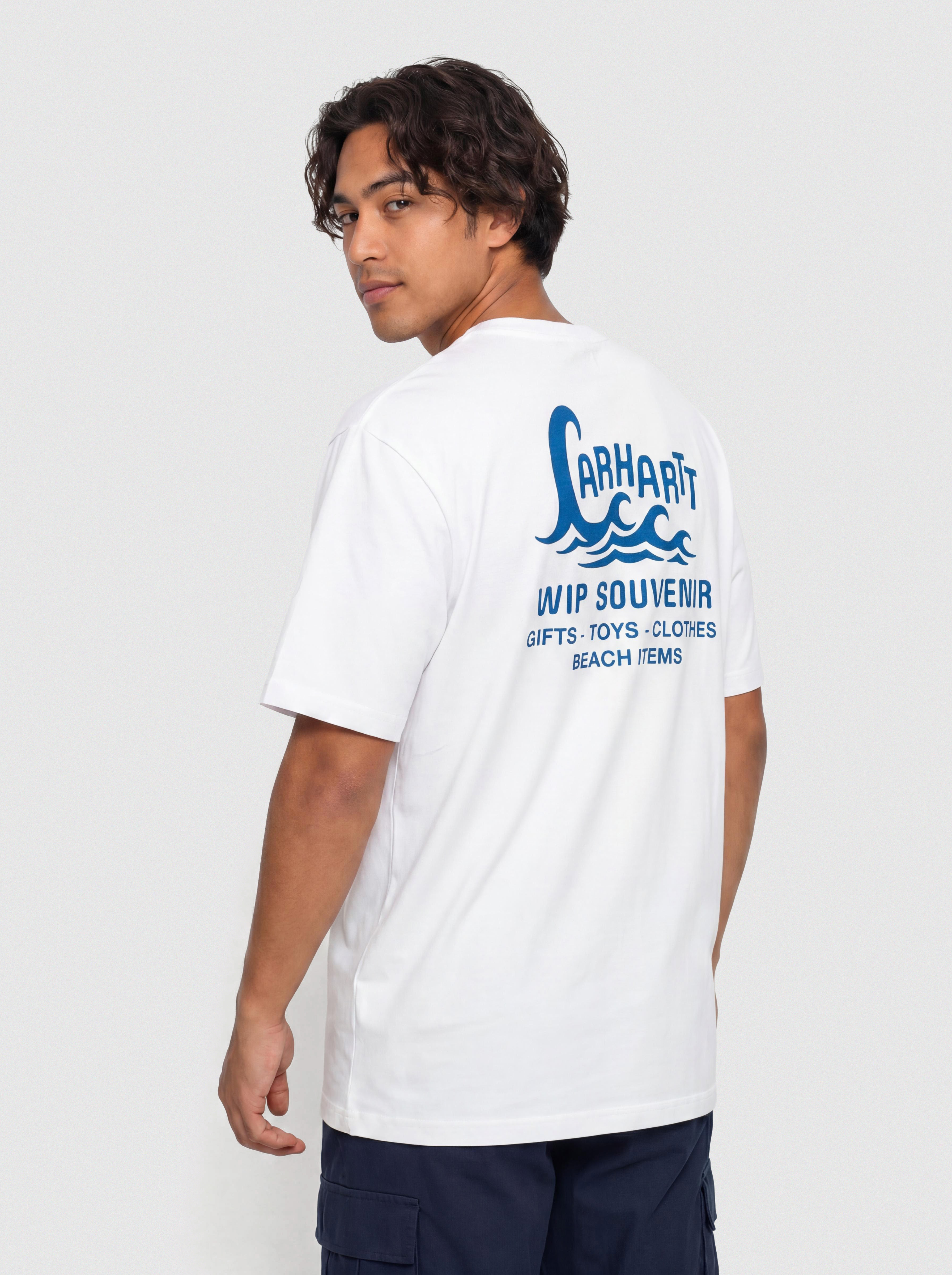 Футболка Carhartt WIP Waves (white)