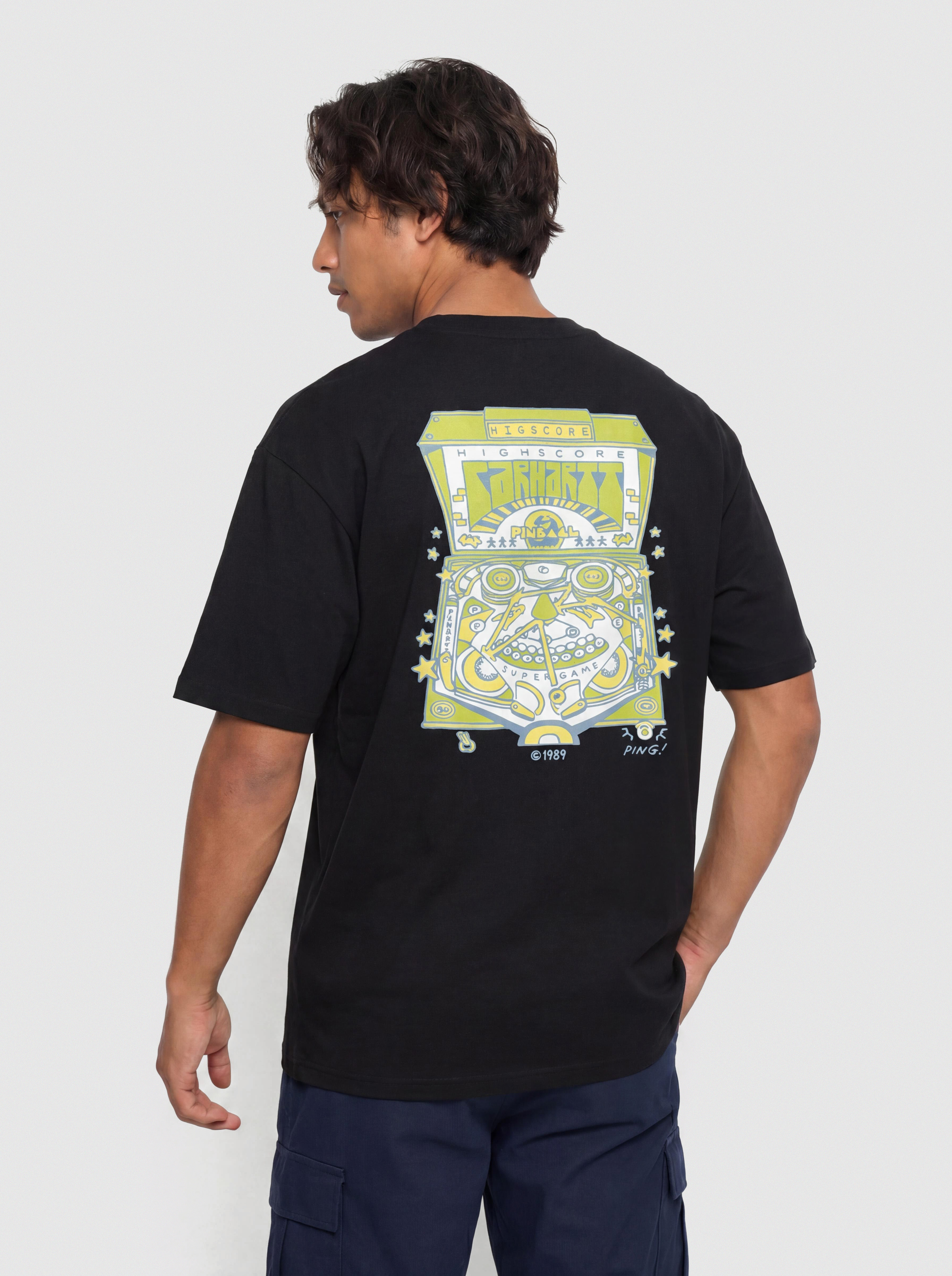 Футболка Carhartt WIP Pinball (black)