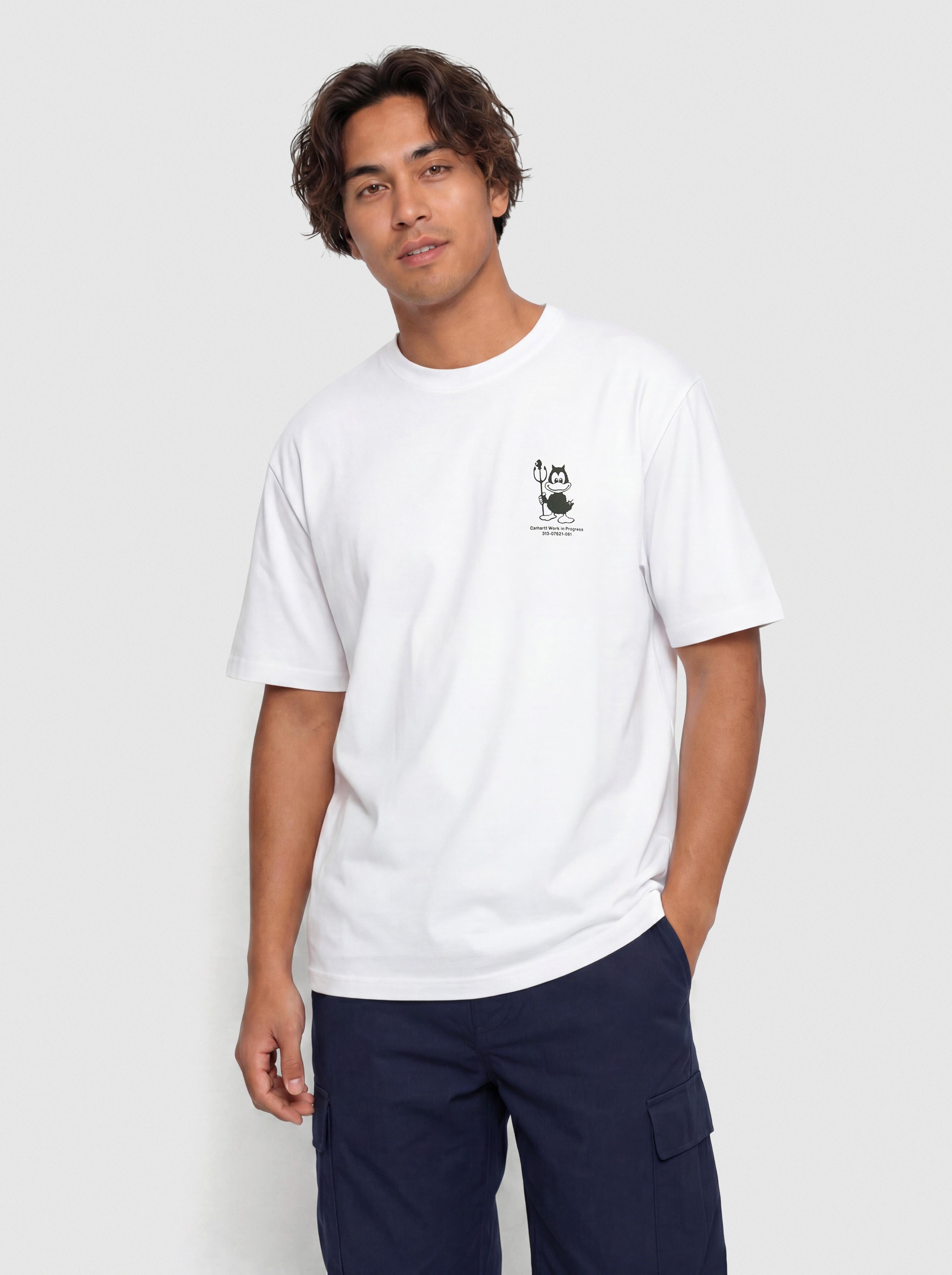Футболка Carhartt WIP Bumper Car (white)