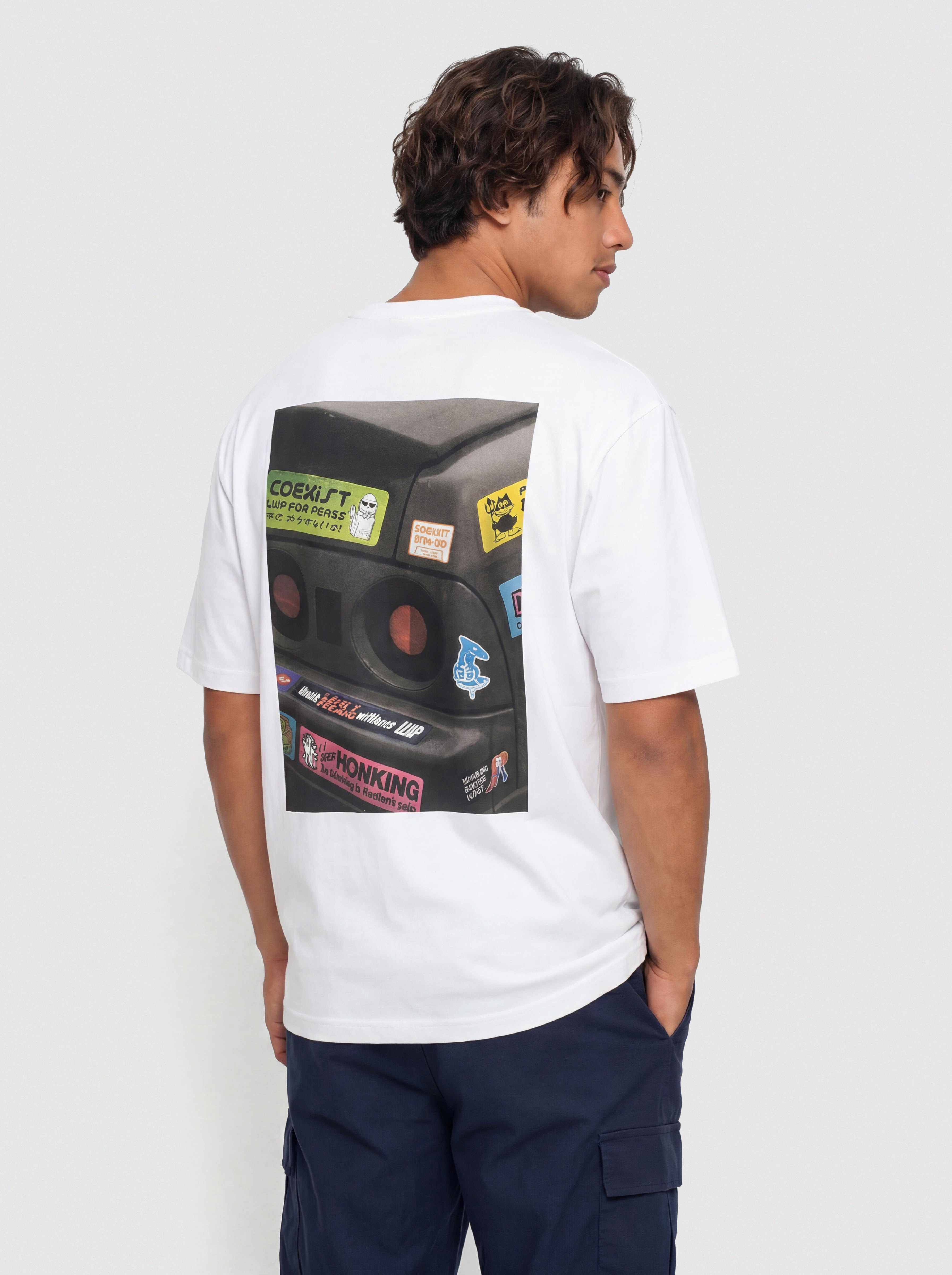 Футболка Carhartt WIP Bumper Car (white)