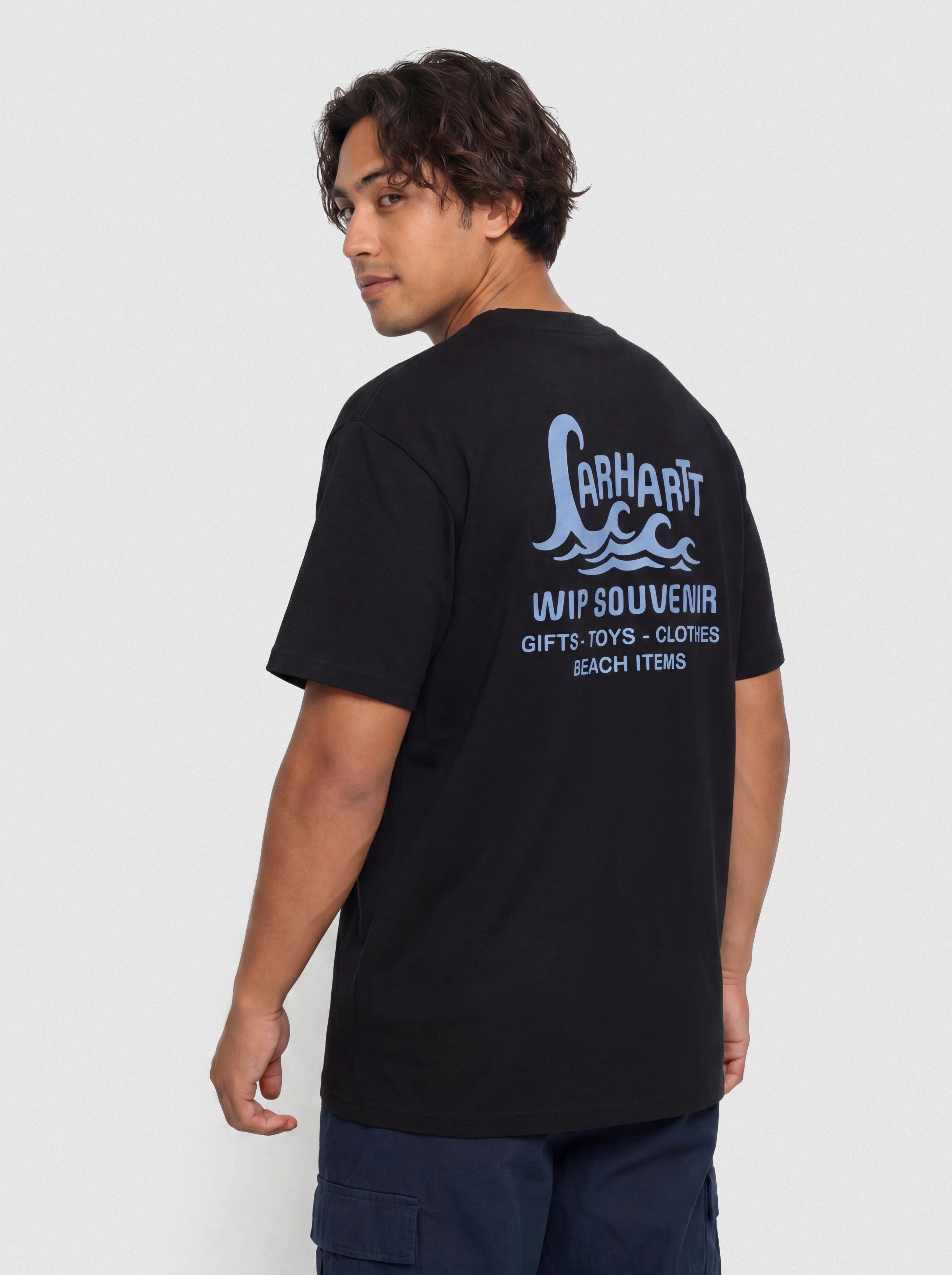 Футболка Carhartt WIP Waves (black)