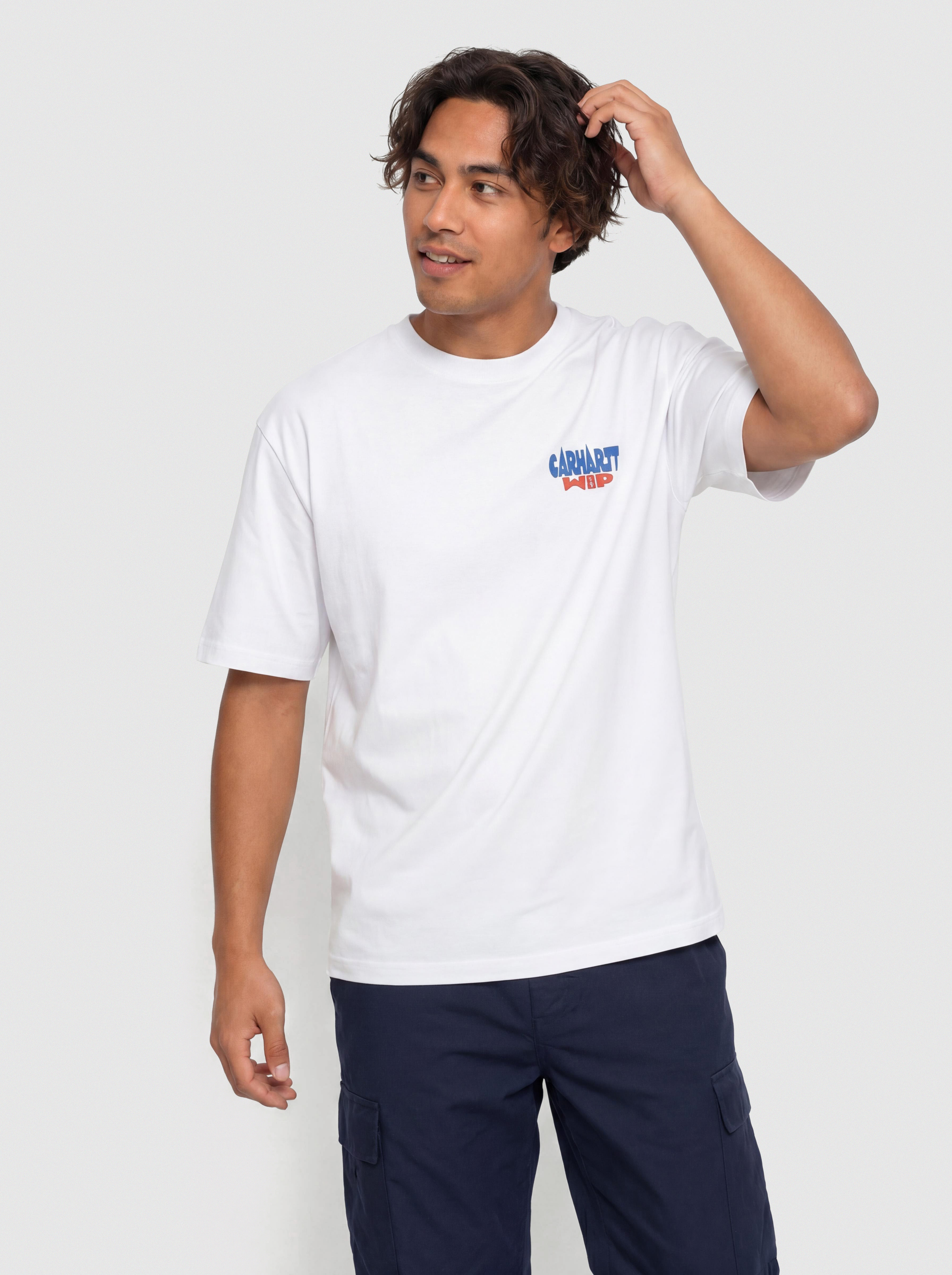 Футболка Carhartt WIP Luggage Label (white)