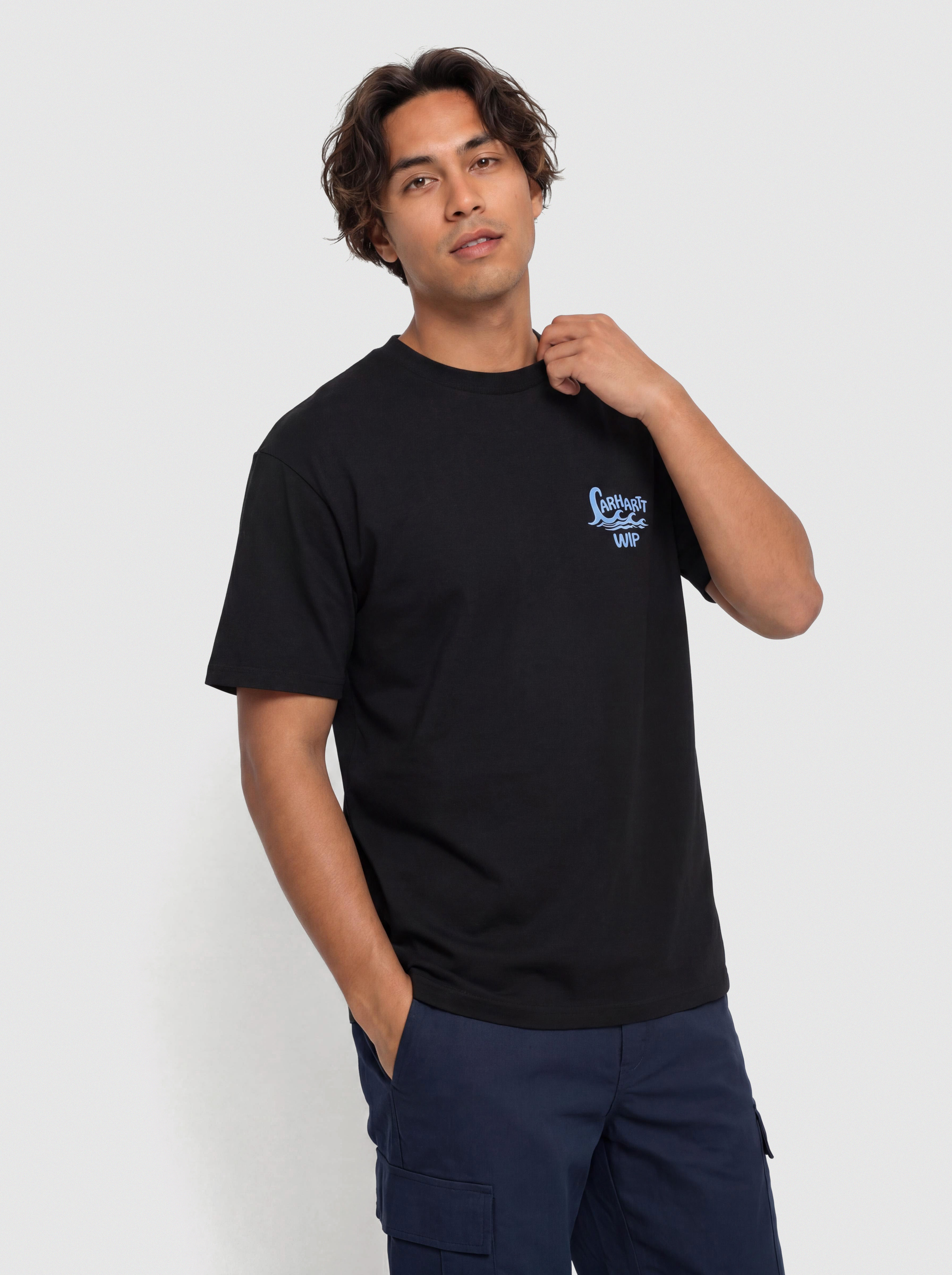 Футболка Carhartt WIP Waves (black)