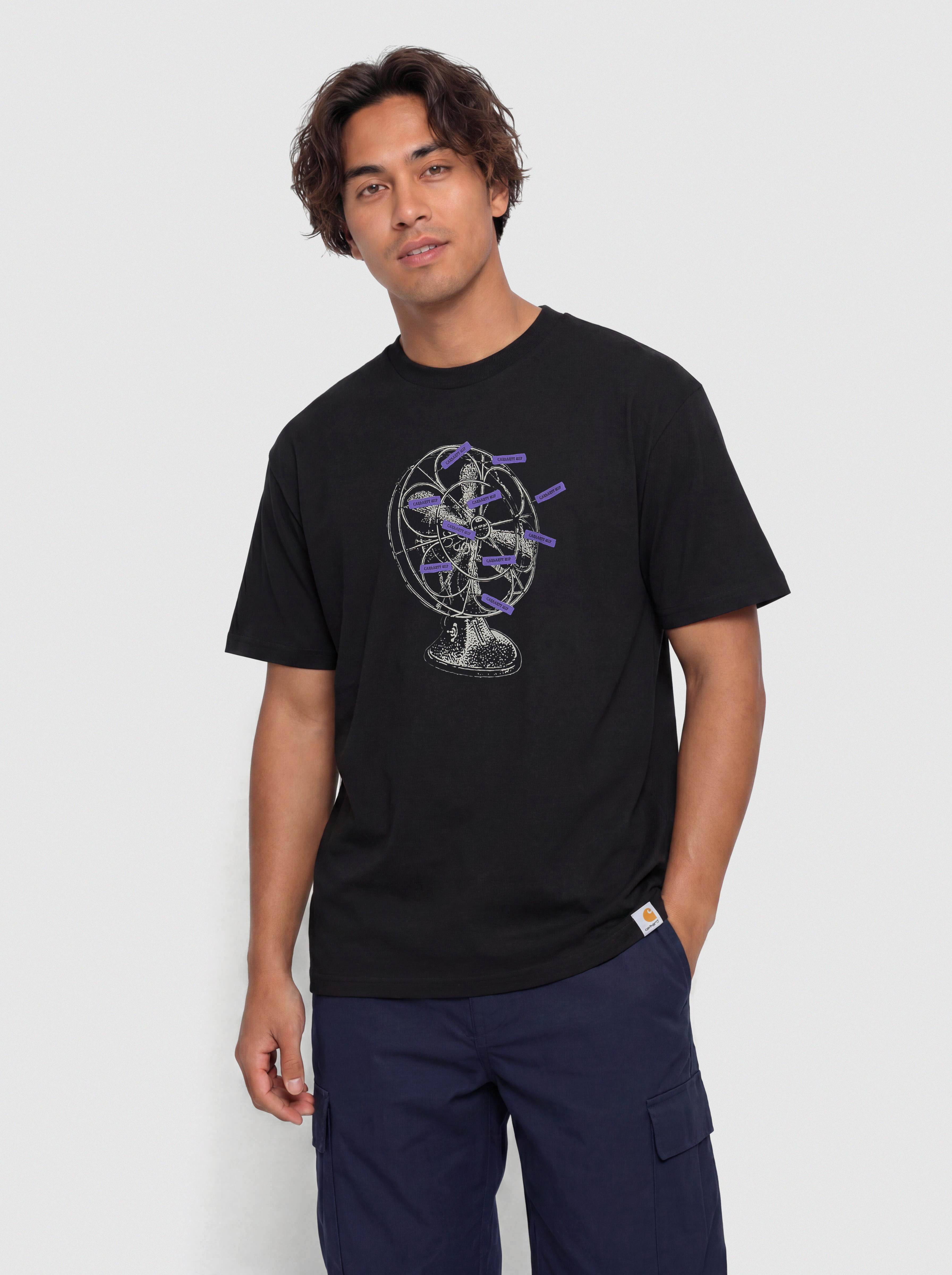 Футболка Carhartt WIP Fan (black)