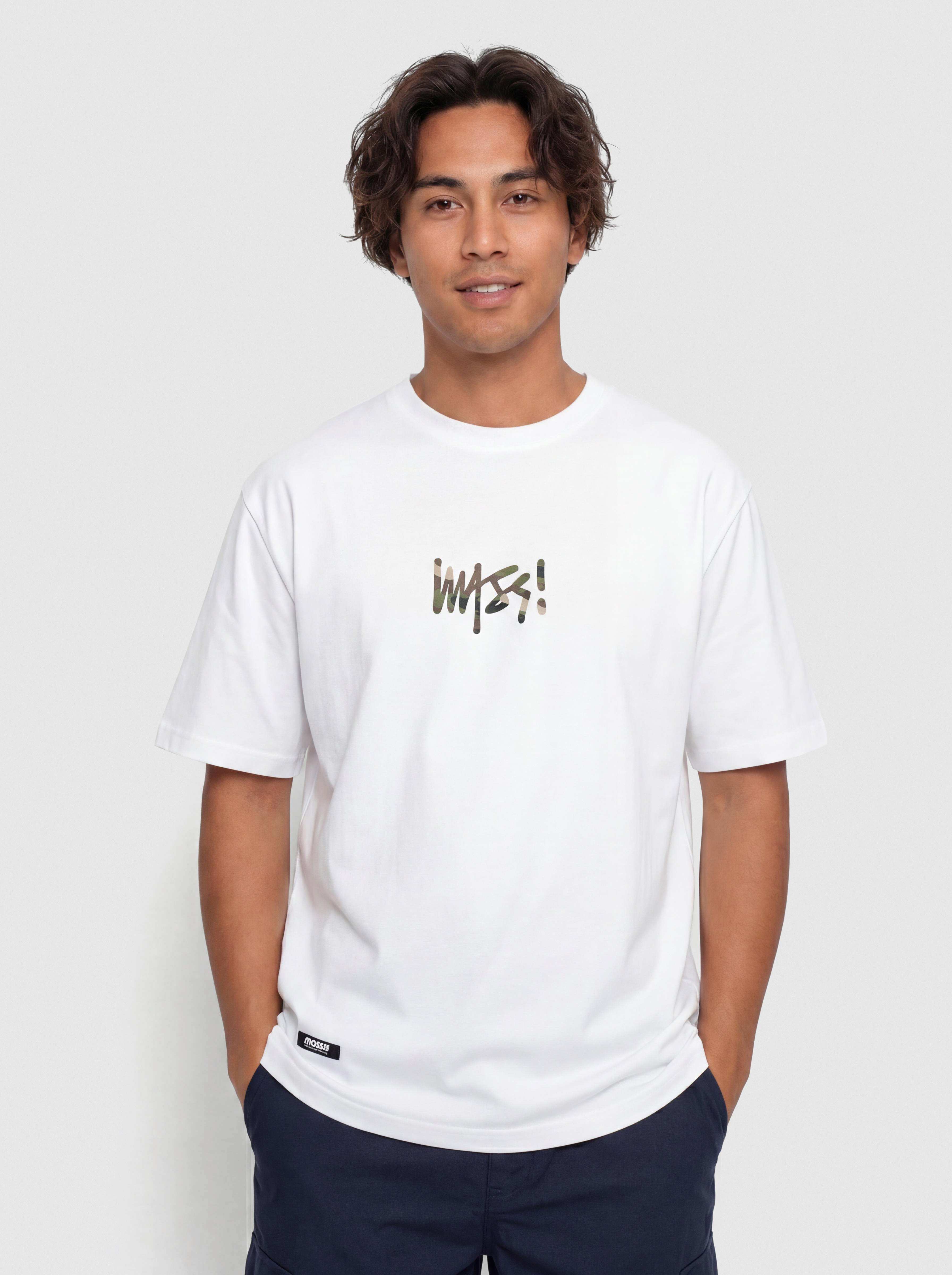 Футболка MassDnm Camo Sign (white)