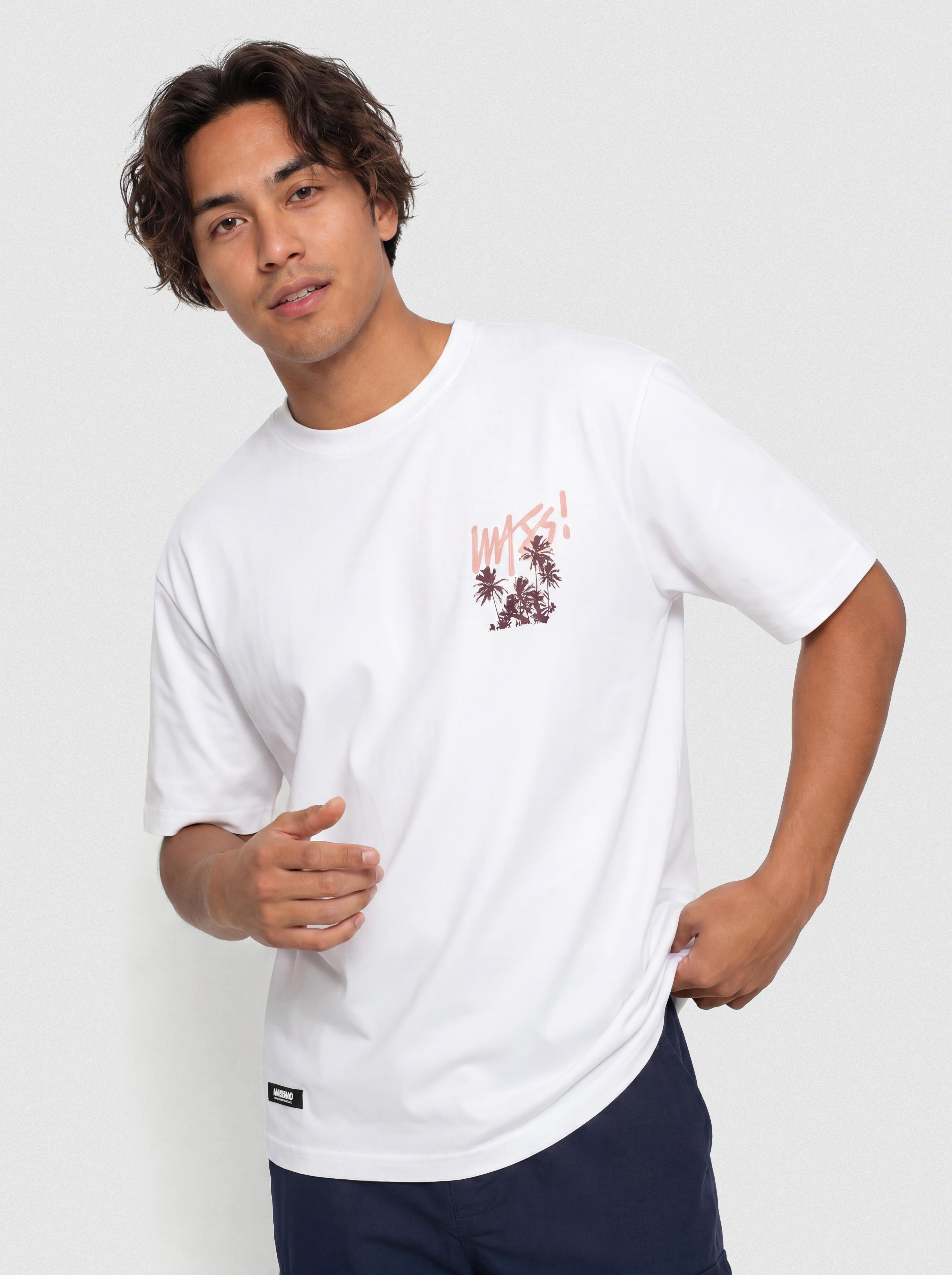 Футболка MassDnm Sunset (white)