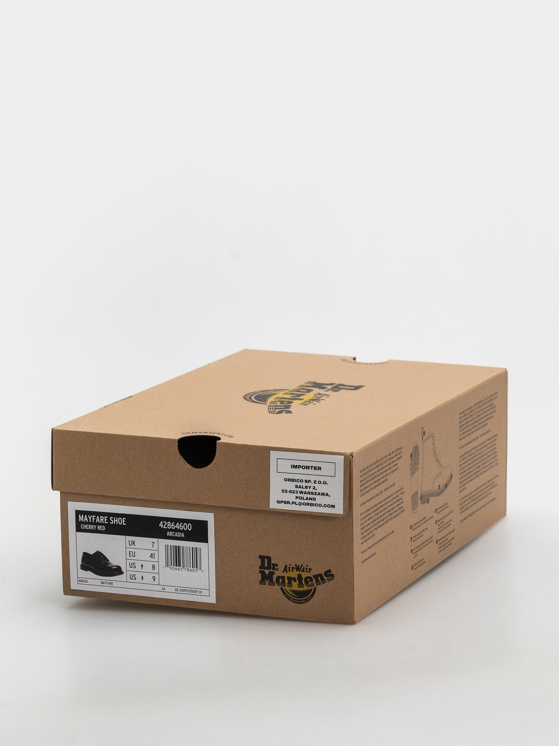 Взуття Dr. Martens Mayfare 3 Eye (cherry red arcadia)