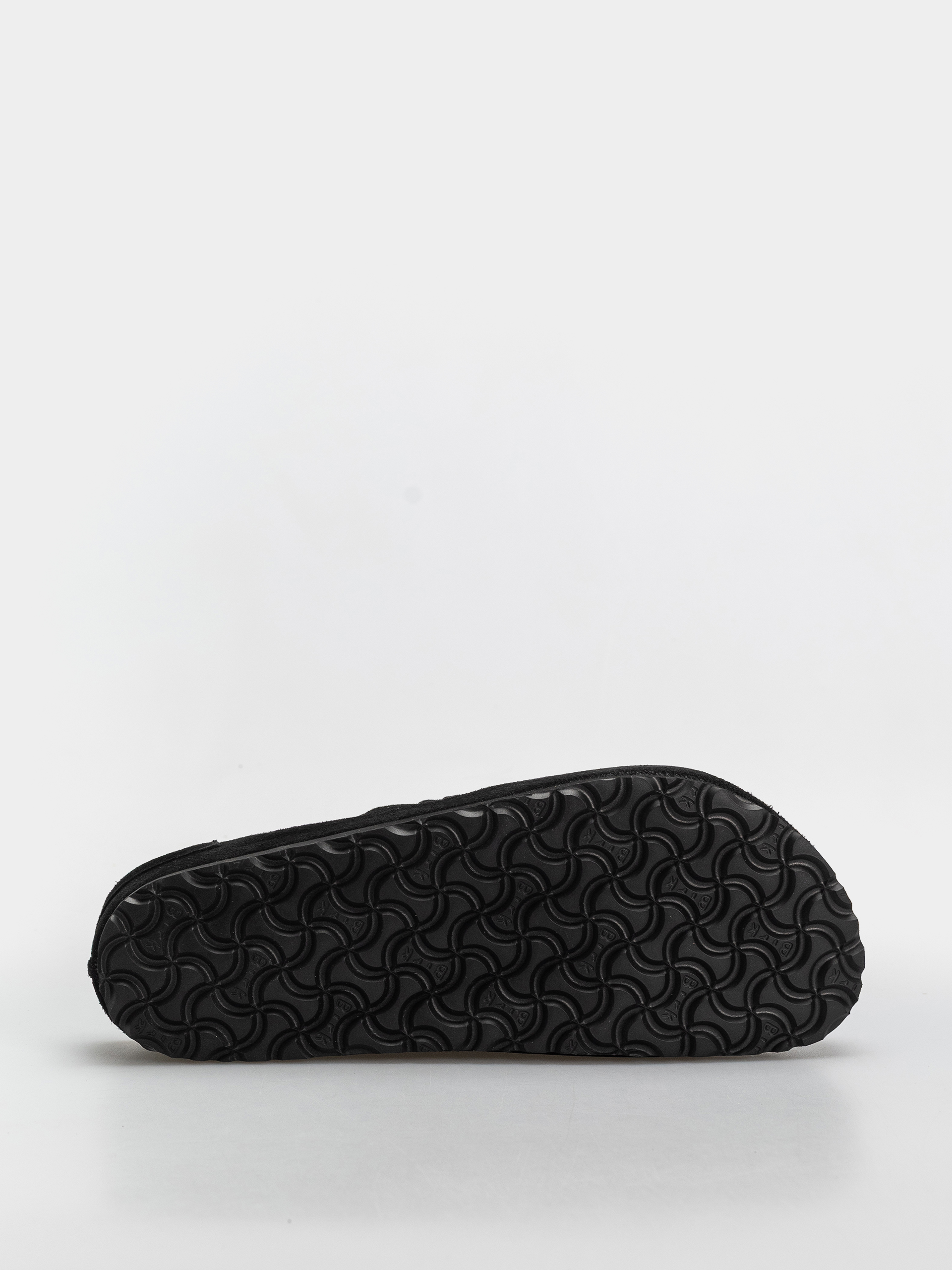 Шльопанці Birkenstock Naples Wrapped Suede Leather Regular (black)