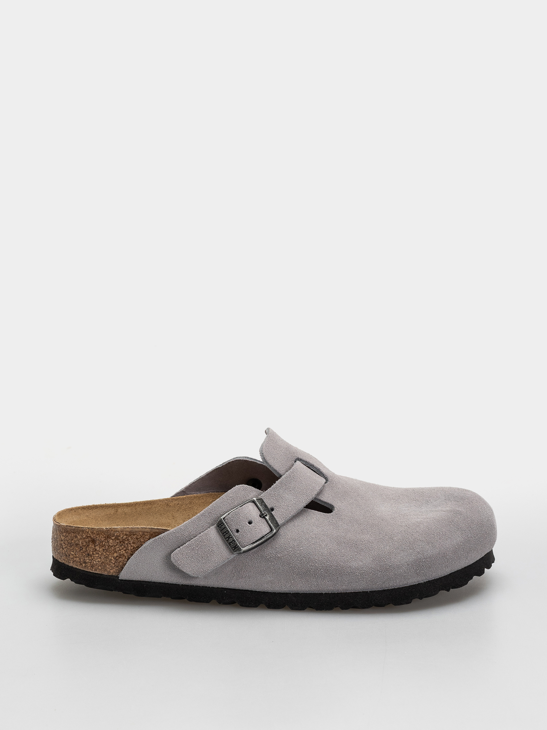 u0428u043bu044cu043eu043fu0430u043du0446u0456 Birkenstock Boston Suede Leather Narrow (lavender sky)