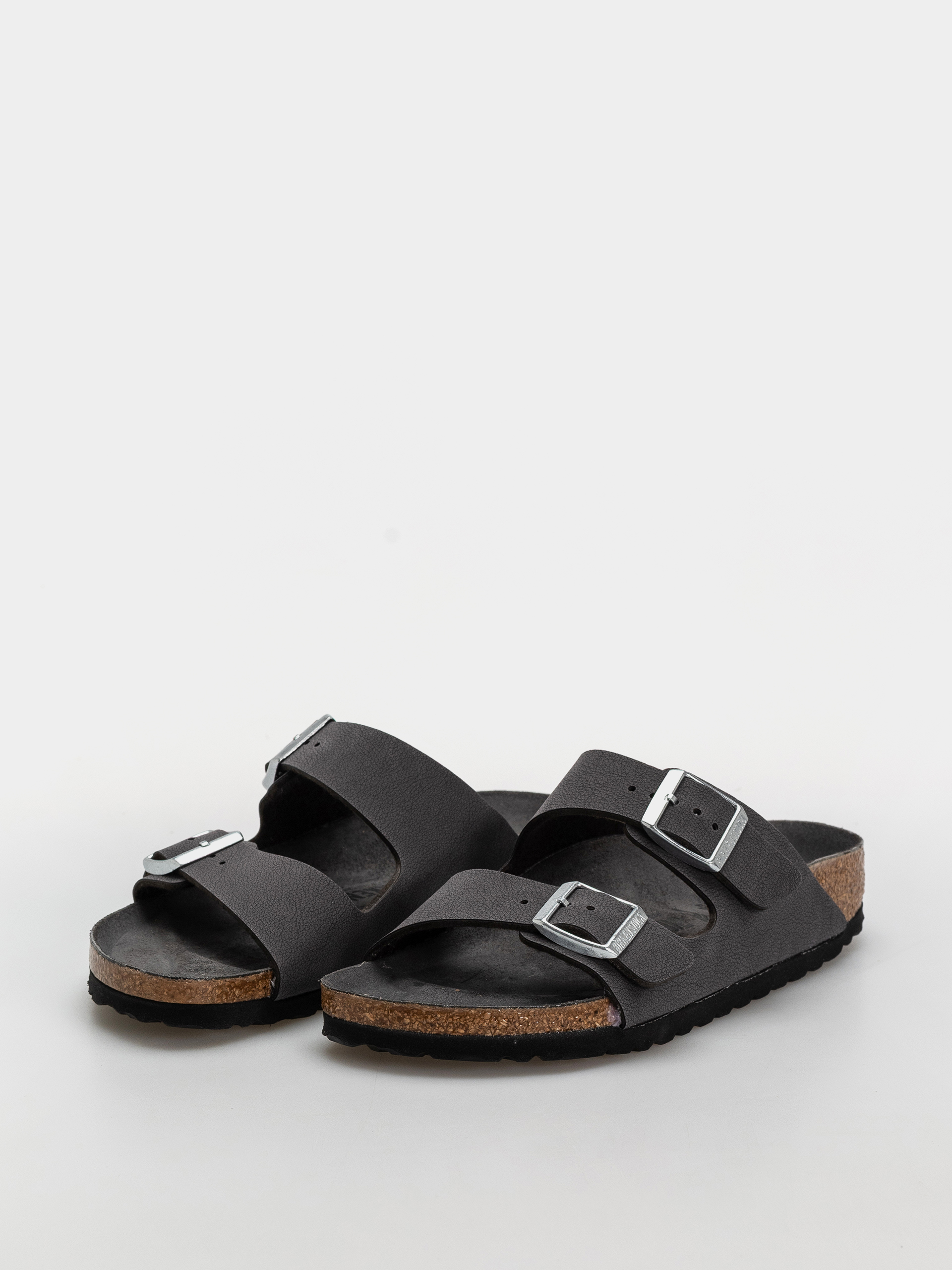 Шльопанці Birkenstock Arizona Birkibuc Narrow Wmn (velvet gray)