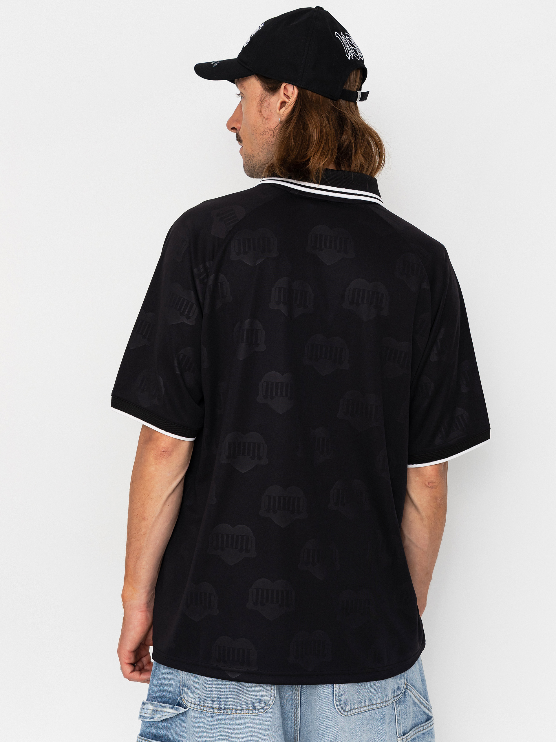 Футболка Carhartt WIP Terrace Football (heart train jacquard black)