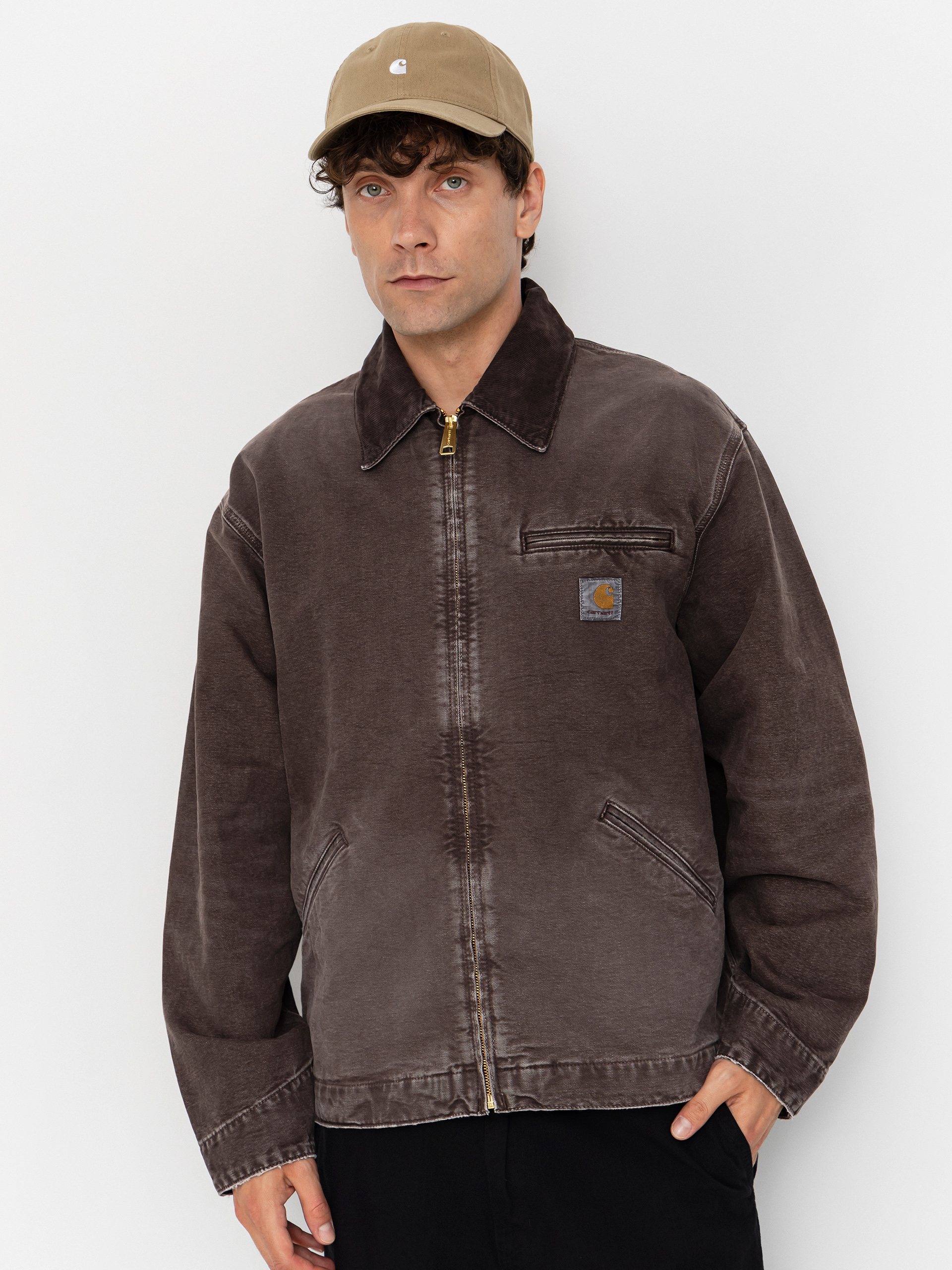 Куртка Carhartt WIP OG Detroit - коричневий (tobacco/tobacco)