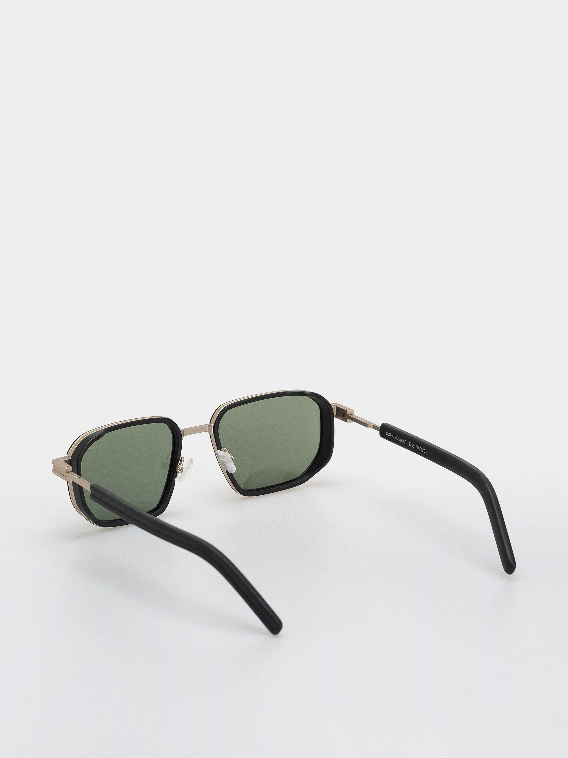 Сонцезахисні окуляри Komono Harvey (white gold black)