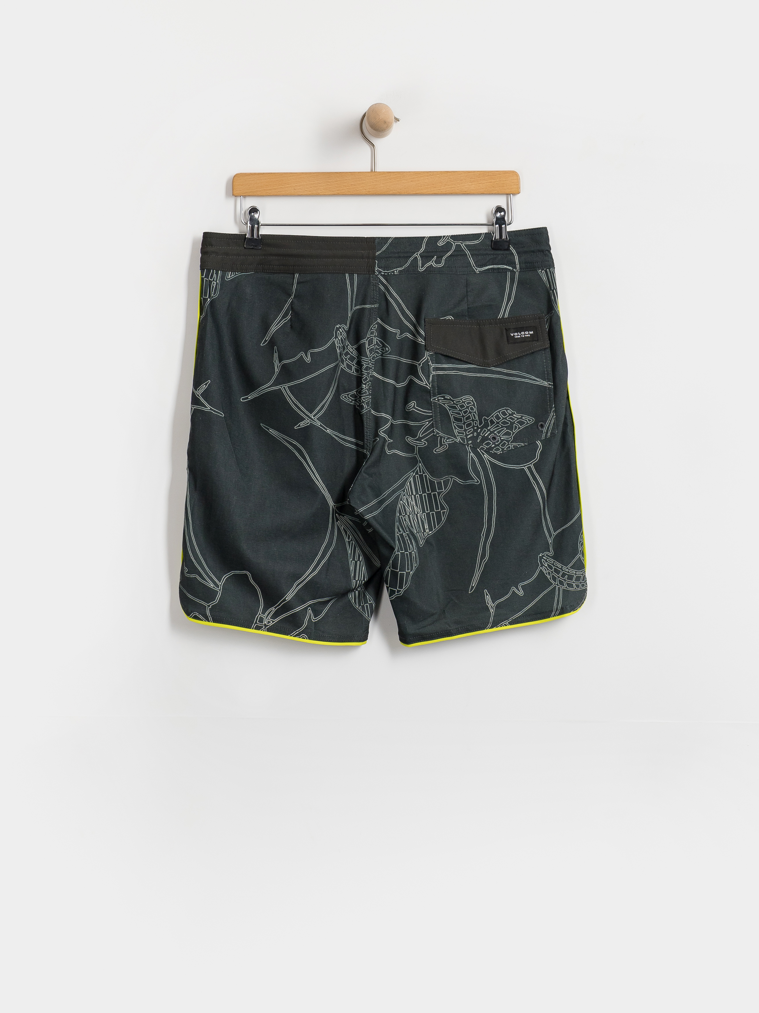 Пляжні шорти Volcom Mister Fib Scallop Stoney 19 (stealth)
