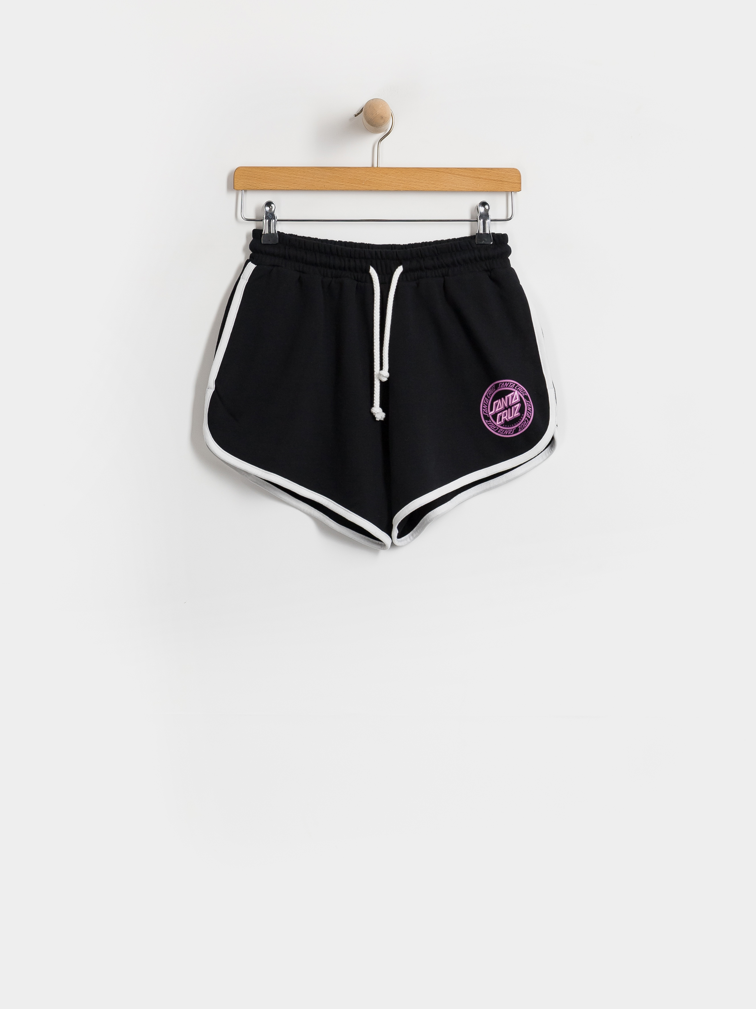 Шорти Santa Cruz Check Outline Ringed Dot Wmn (black/white)