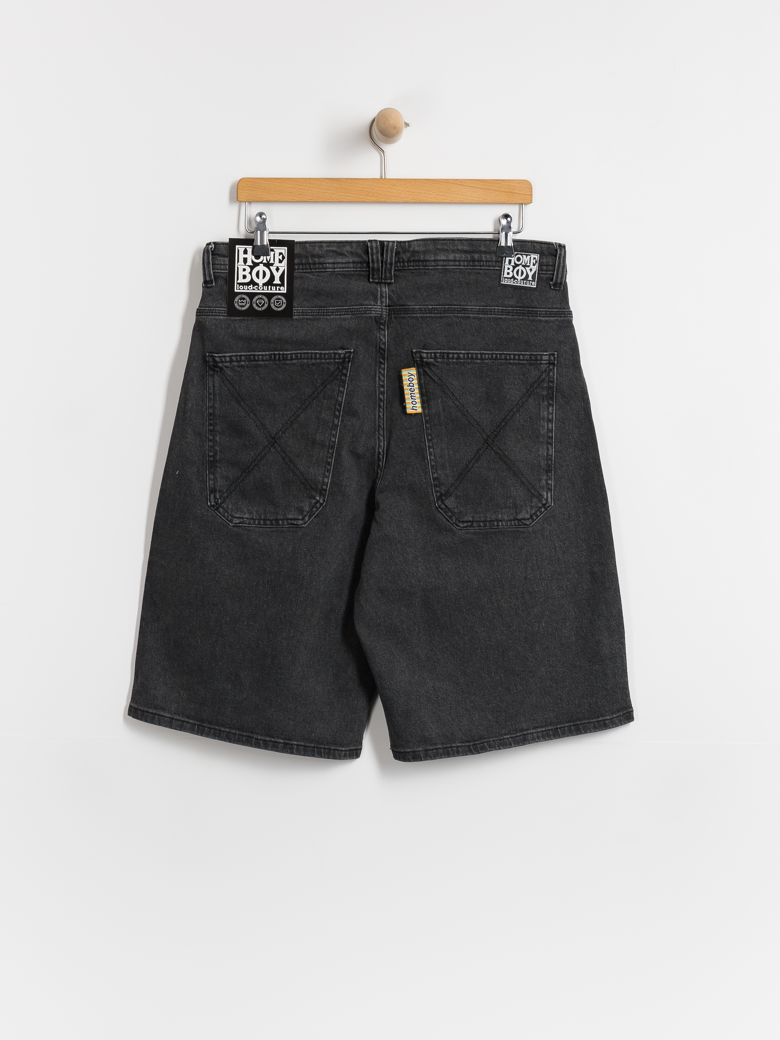 Шорти Homeboy X Tra Monster (washed grey)