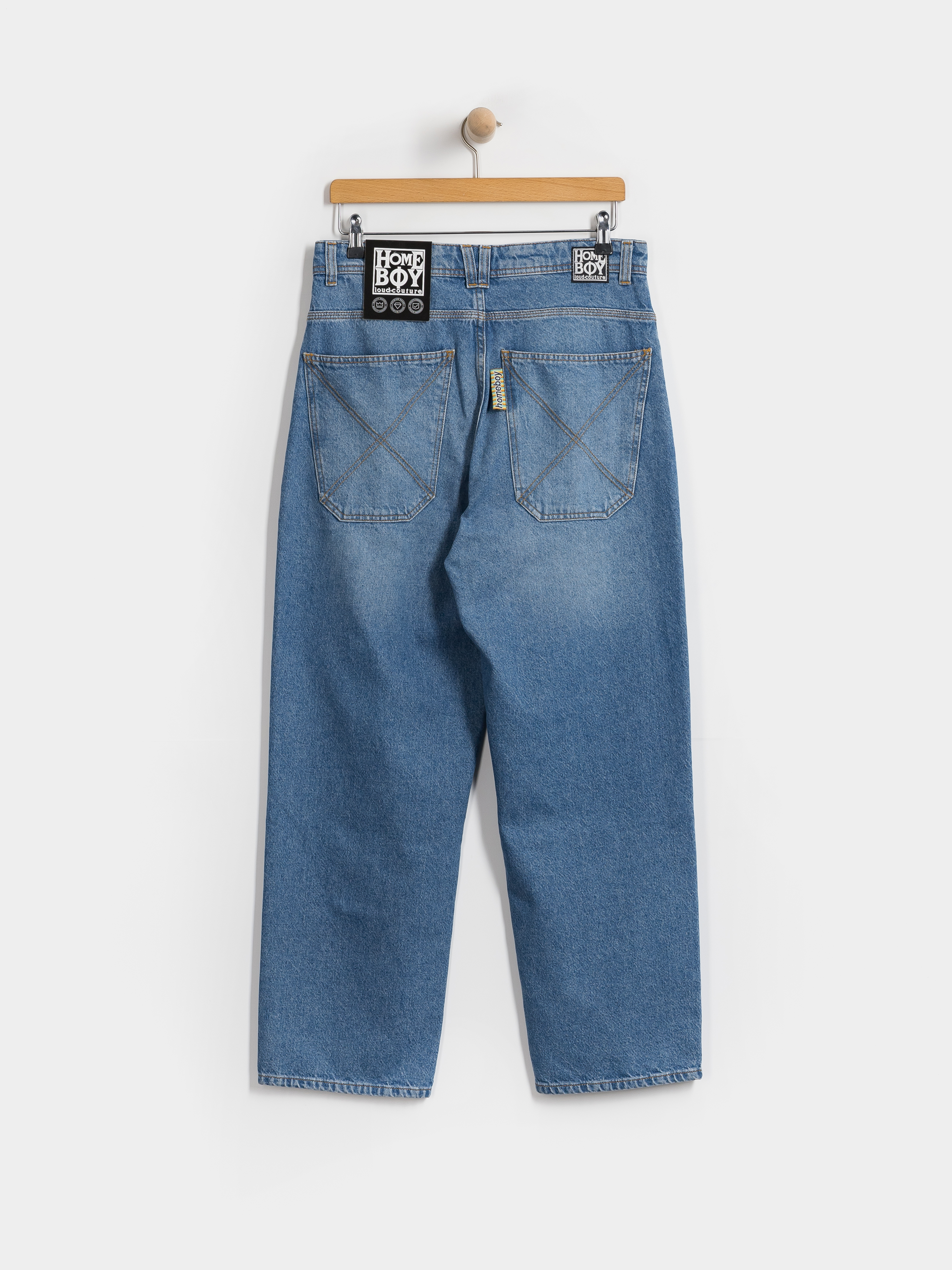 Штани Homeboy X Tra Baggy Vintage Denim (vintage blue)