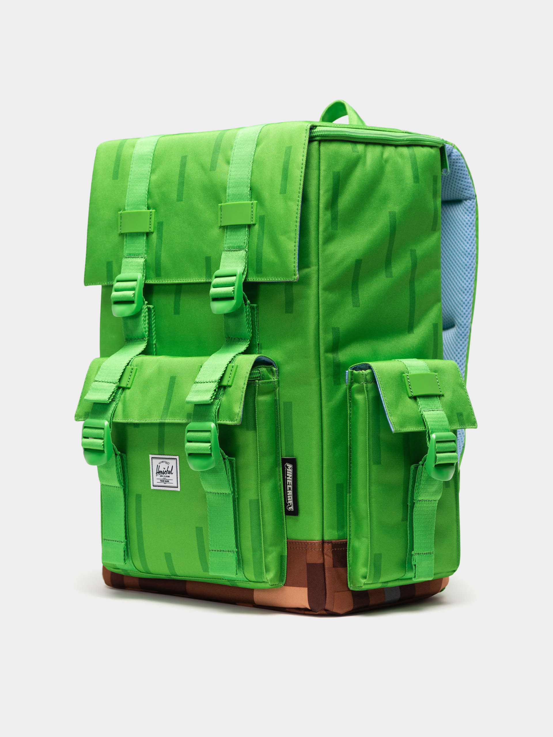 Рюкзак Herschel Supply Co. X Minecraft Little America Cube (grass block)