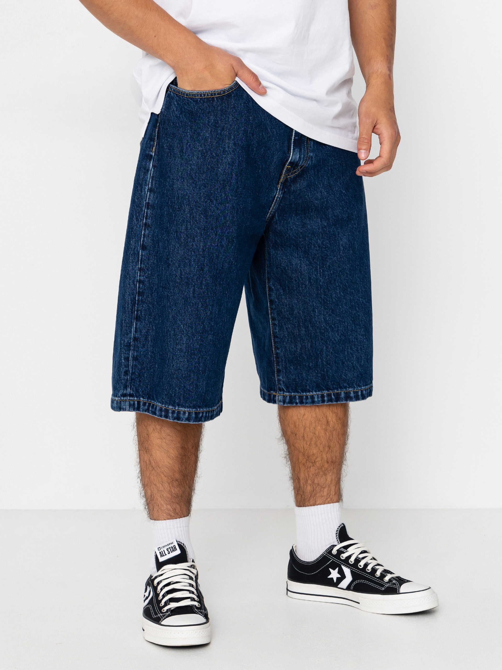 Шорти Carhartt WIP Langdon (blue stone washed)