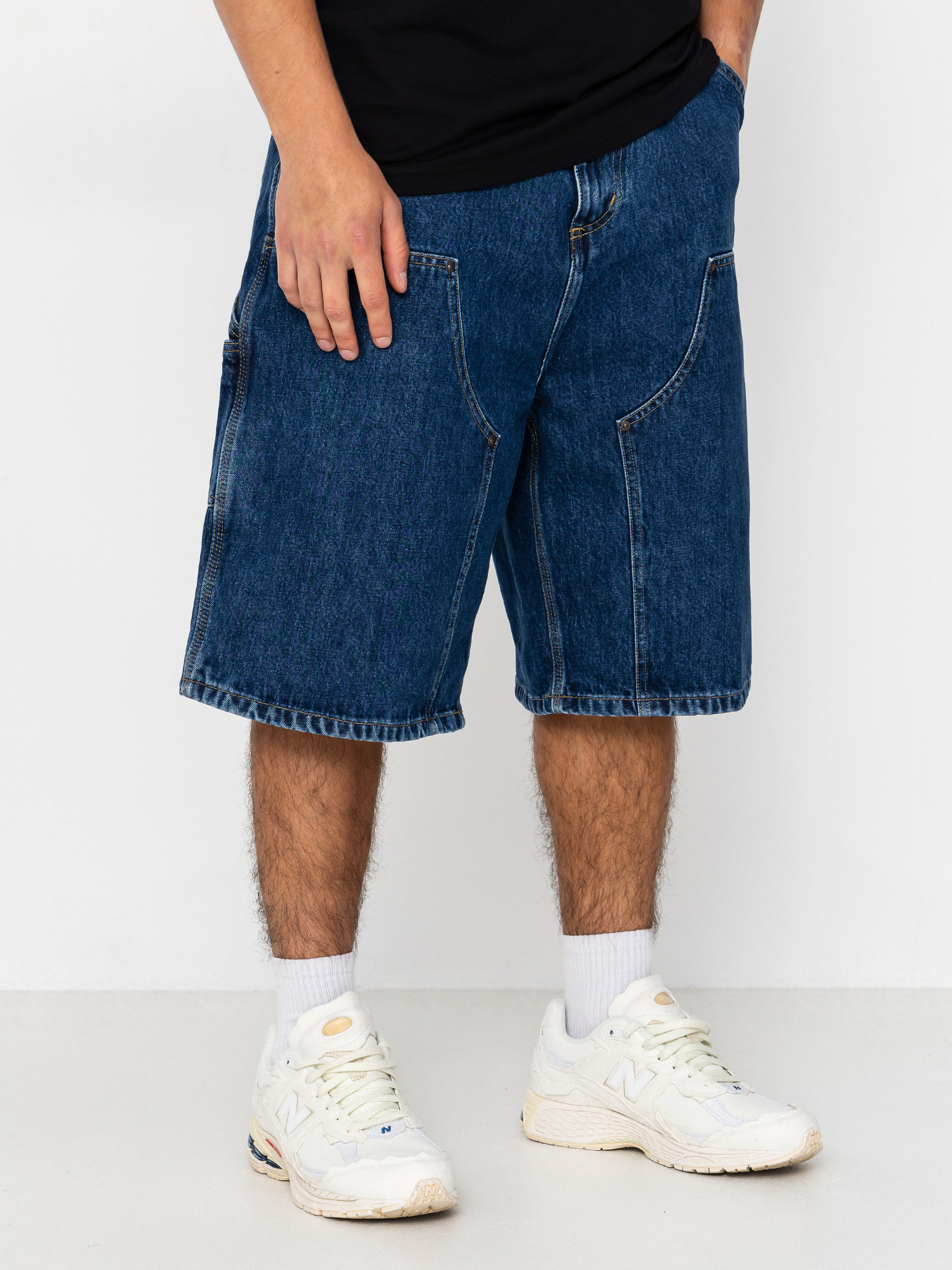 Шорти Carhartt WIP OG Double Knee (blue stone washed)