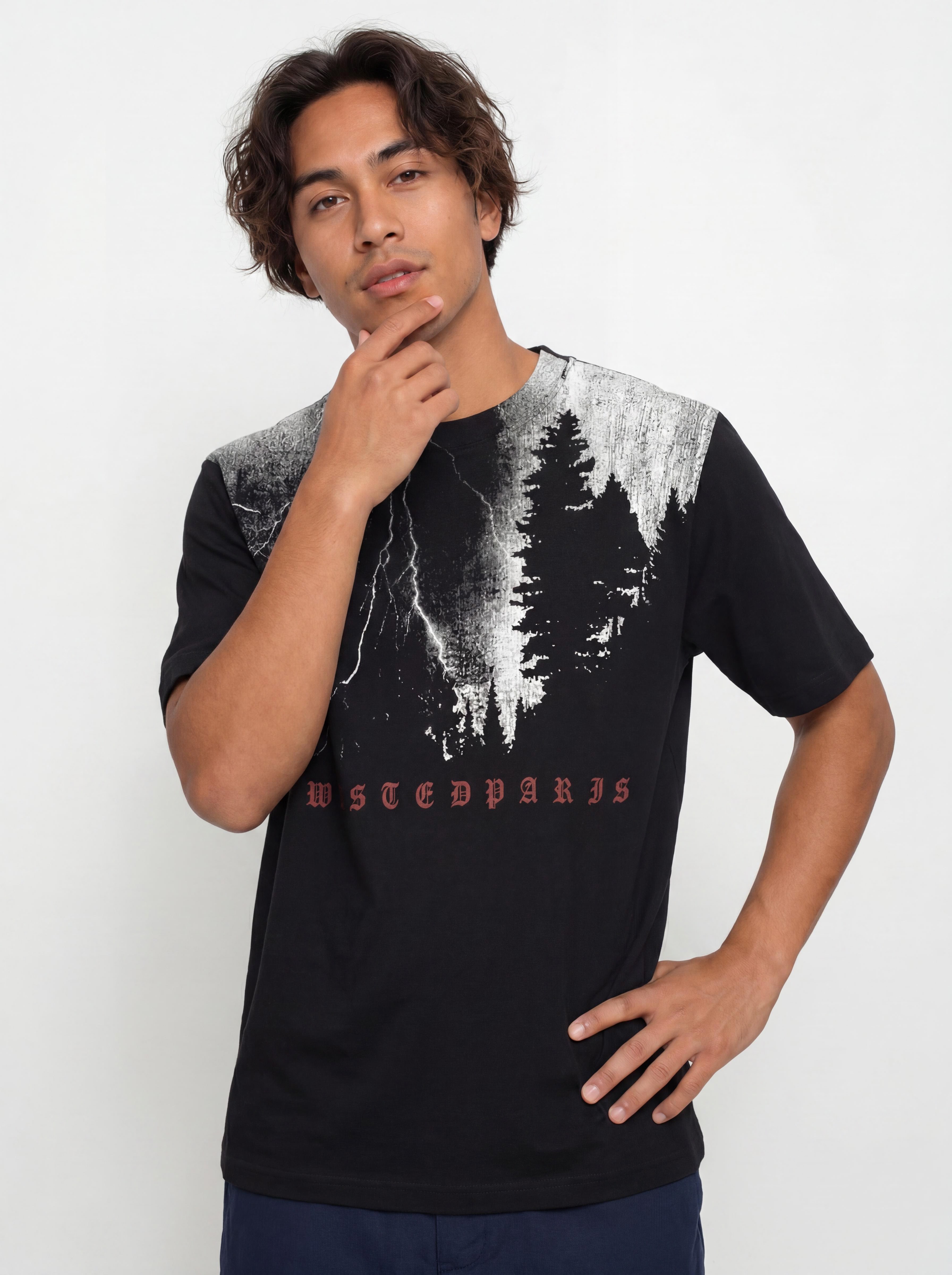 Футболка Wasted Paris Black Hill (black)