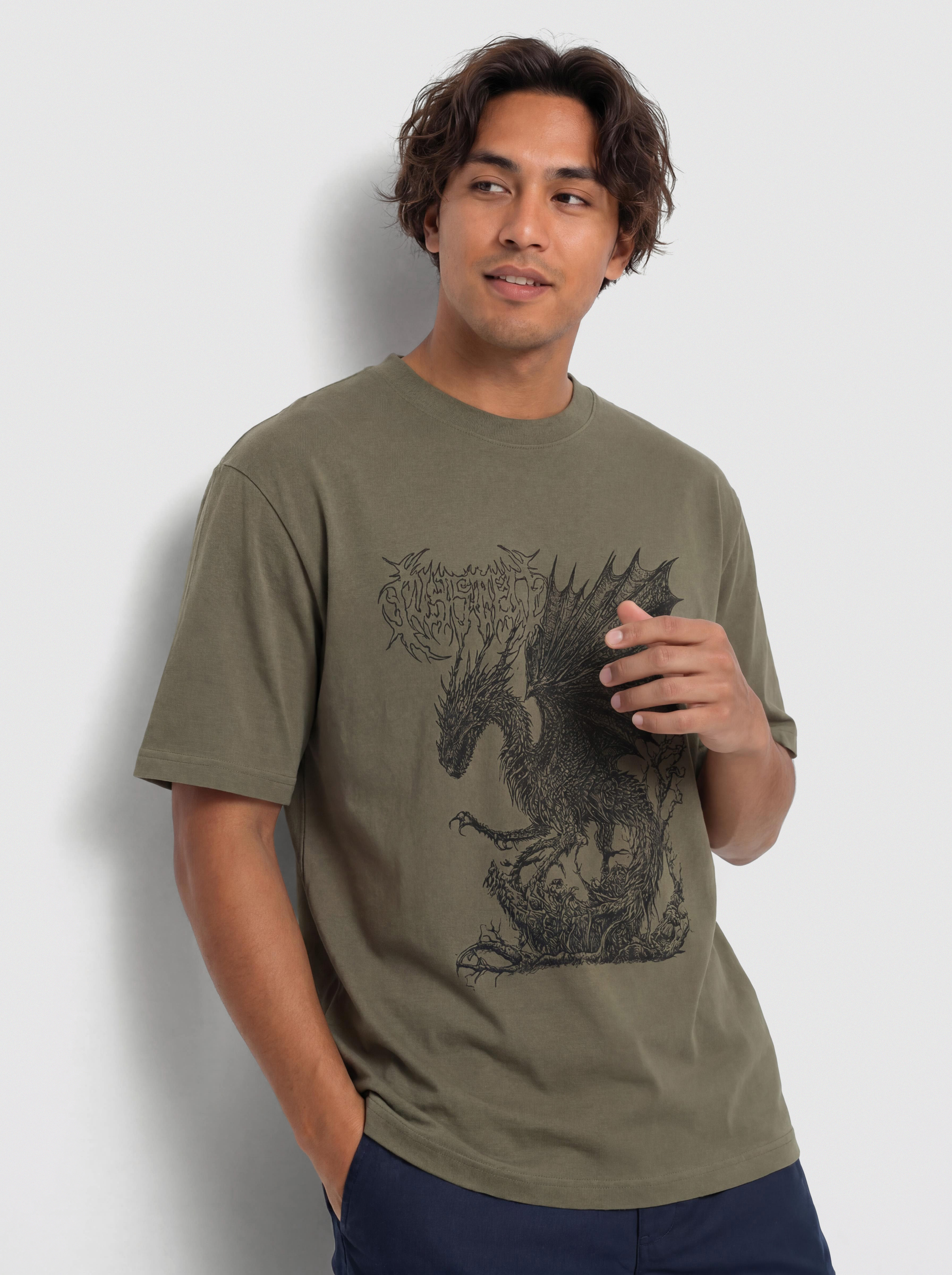Футболка Wasted Paris Balaur (olive khaki)