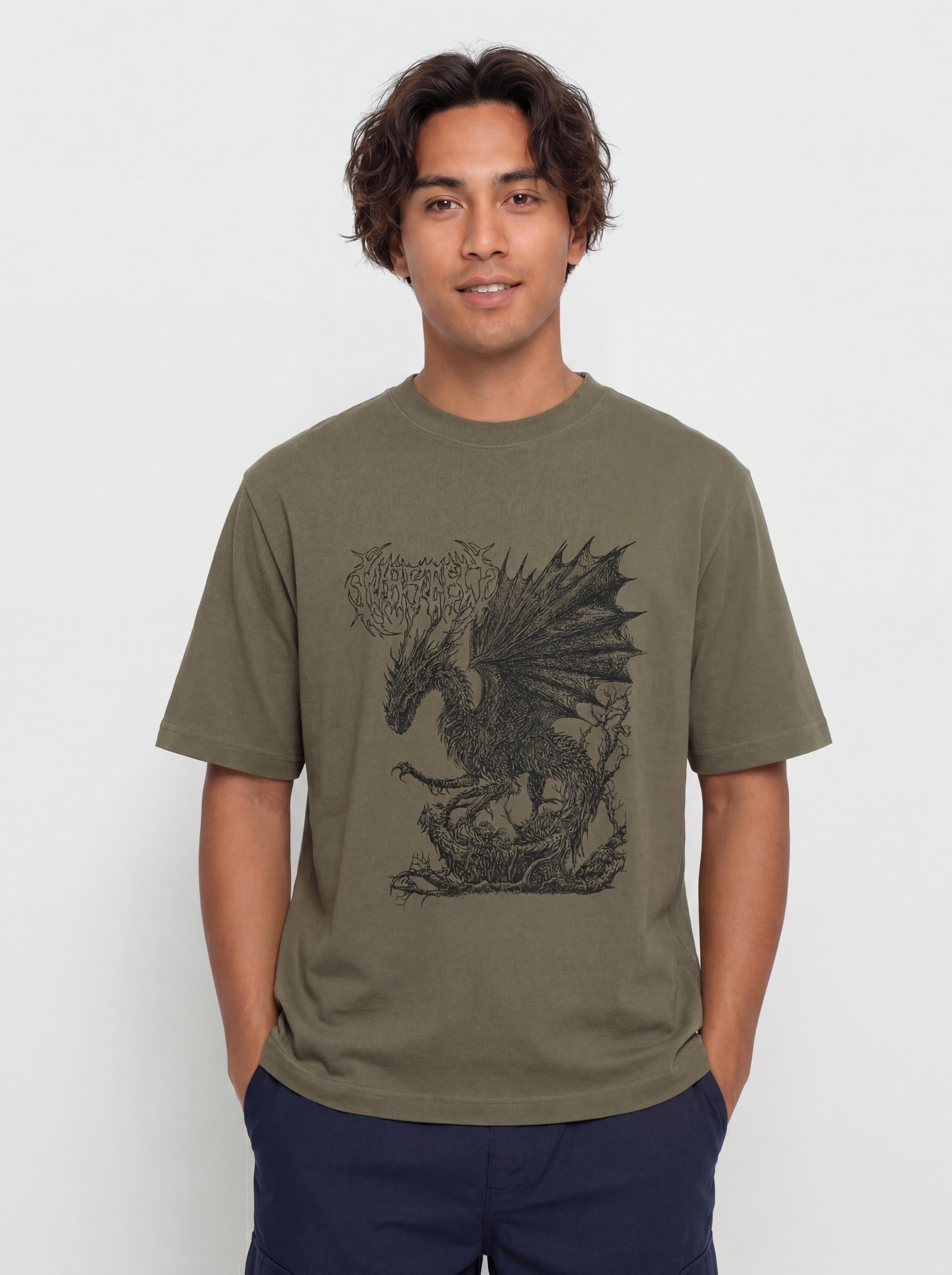Футболка Wasted Paris Balaur (olive khaki)