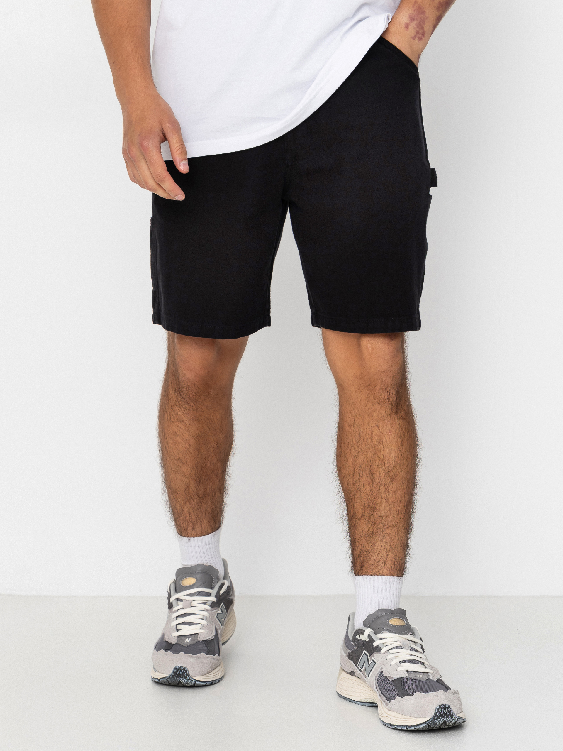 Шорти Deus Ex Machina Big Fella Chambray (black)