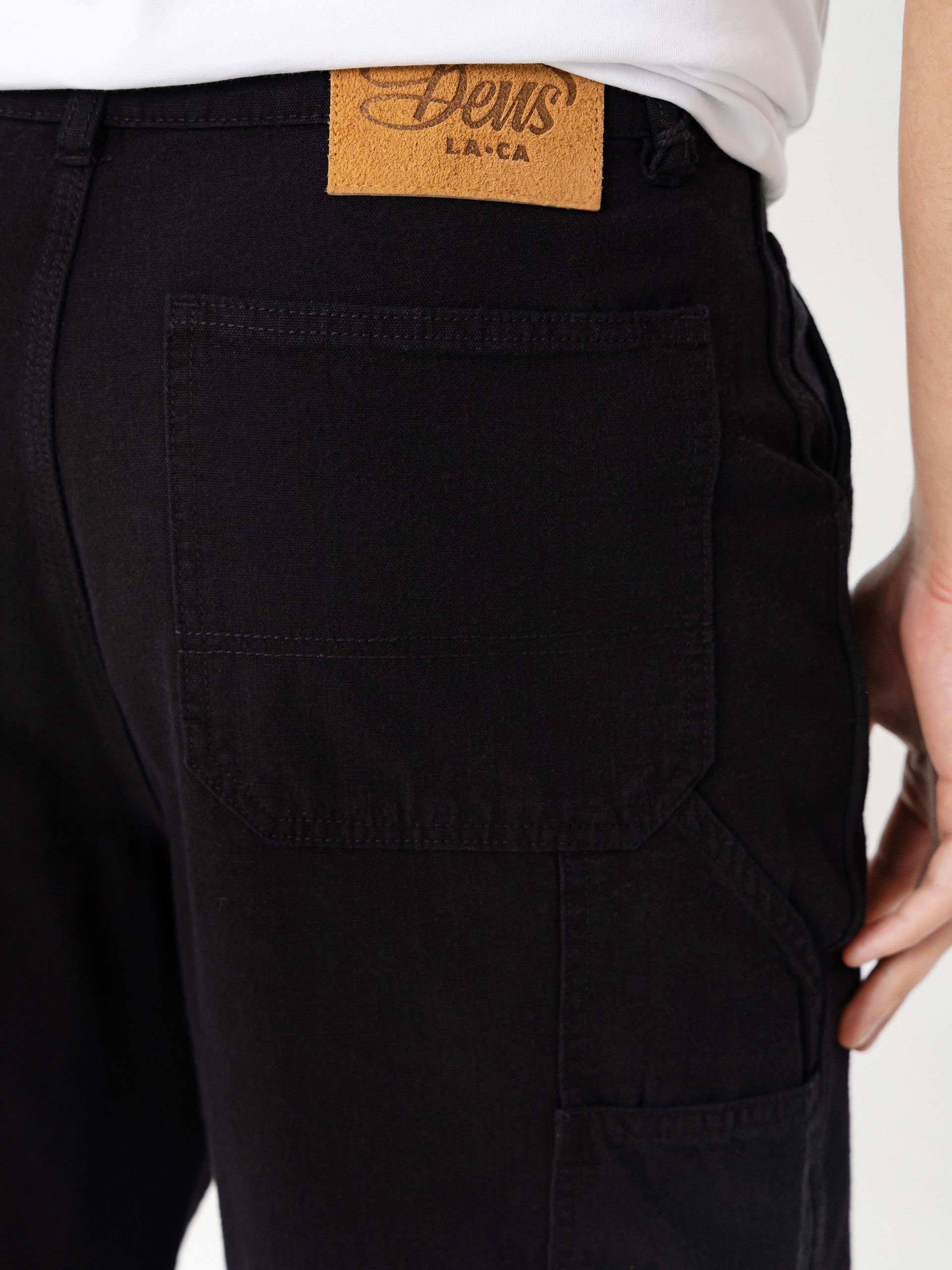 Шорти Deus Ex Machina Big Fella Chambray (black)