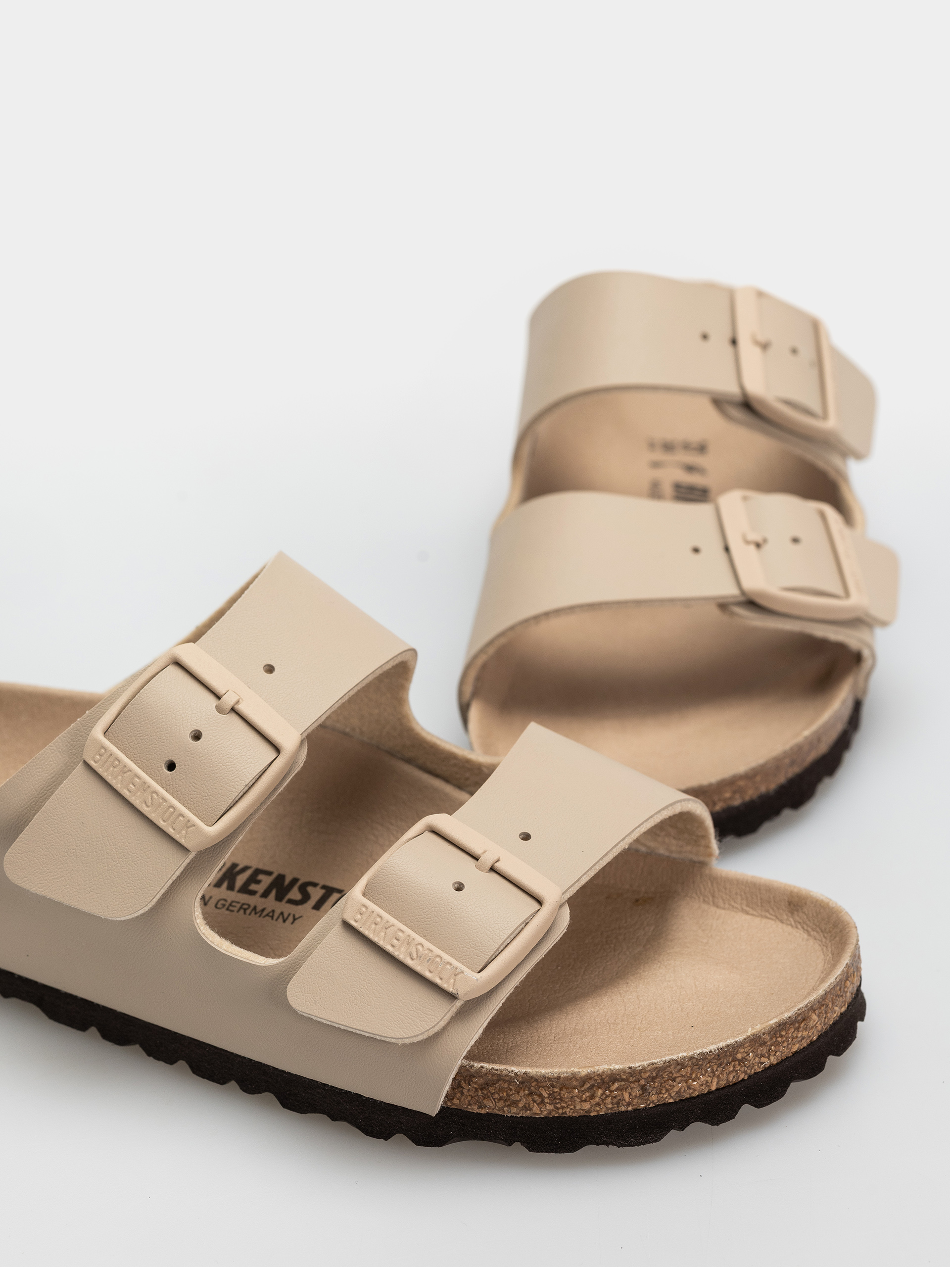 Шльопанці Birkenstock Arizona Birko Flor Narrow (triples sandcastle)