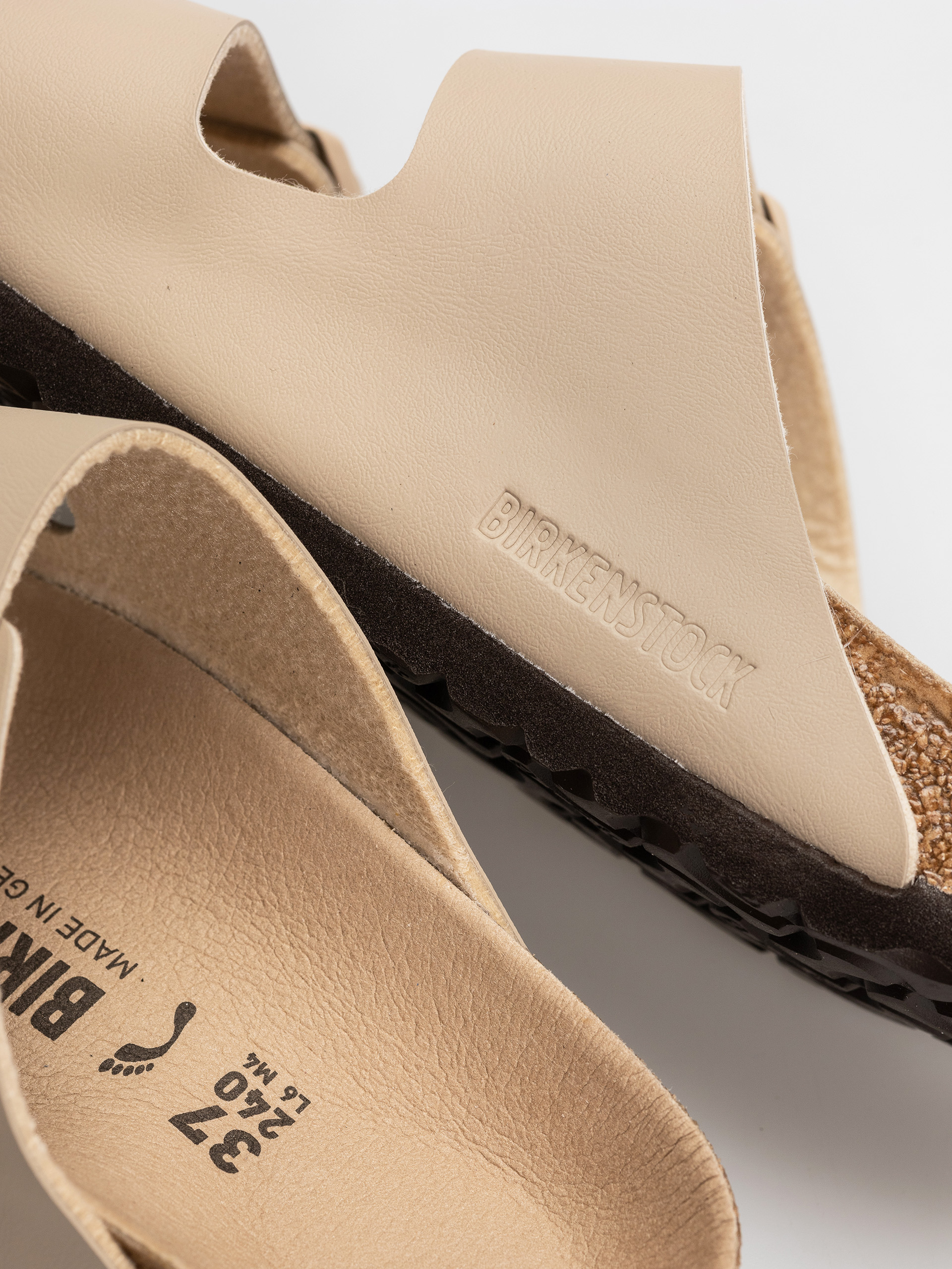 Шльопанці Birkenstock Arizona Birko Flor Narrow (triples sandcastle)