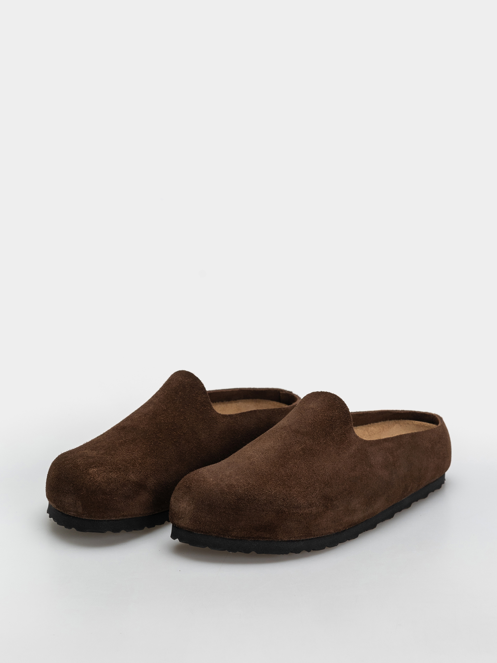 Шльопанці Birkenstock Amsterdam Wrapped Suede Leather Narrow (carafe)