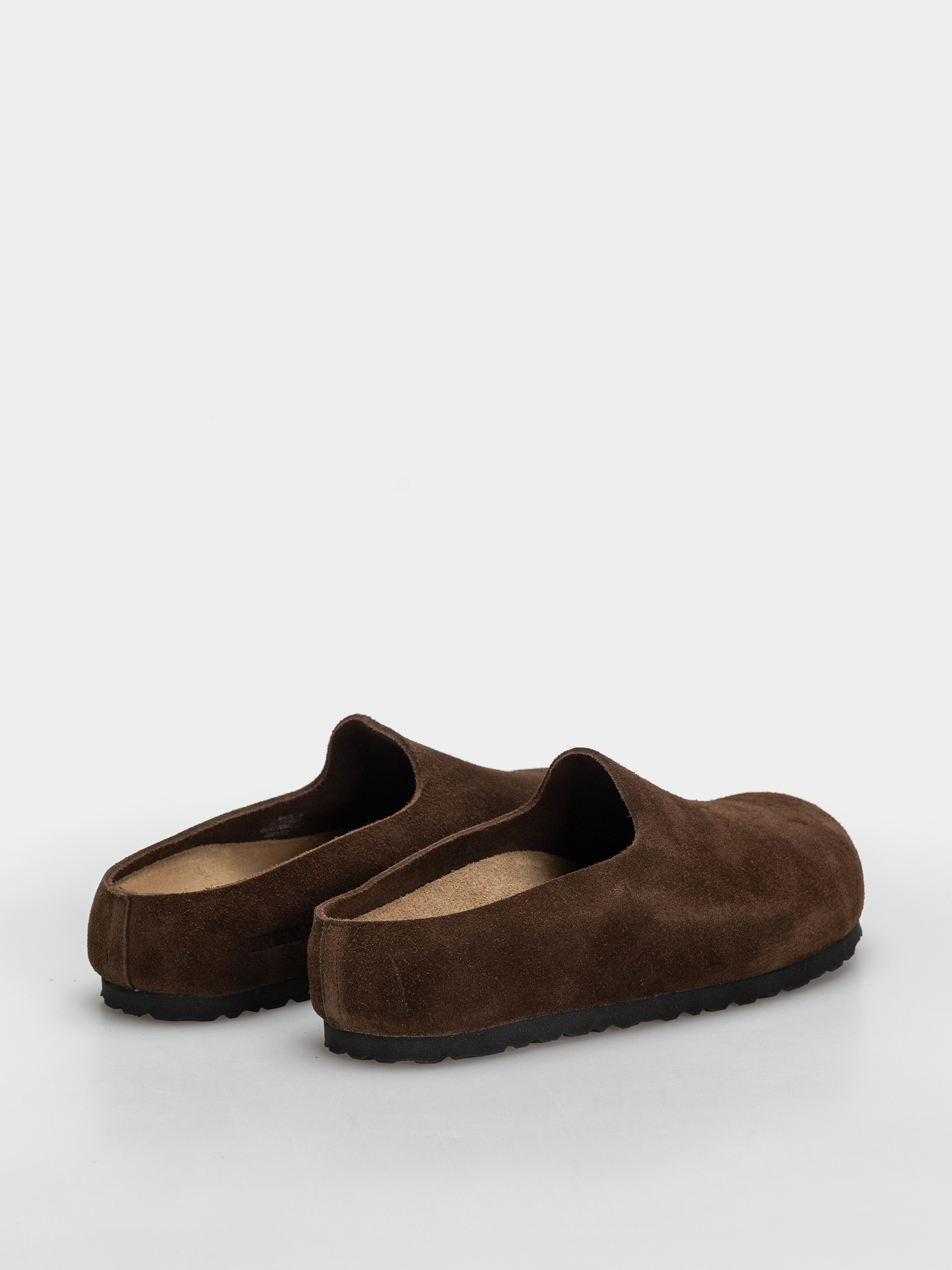 Шльопанці Birkenstock Amsterdam Wrapped Suede Leather Narrow (carafe)