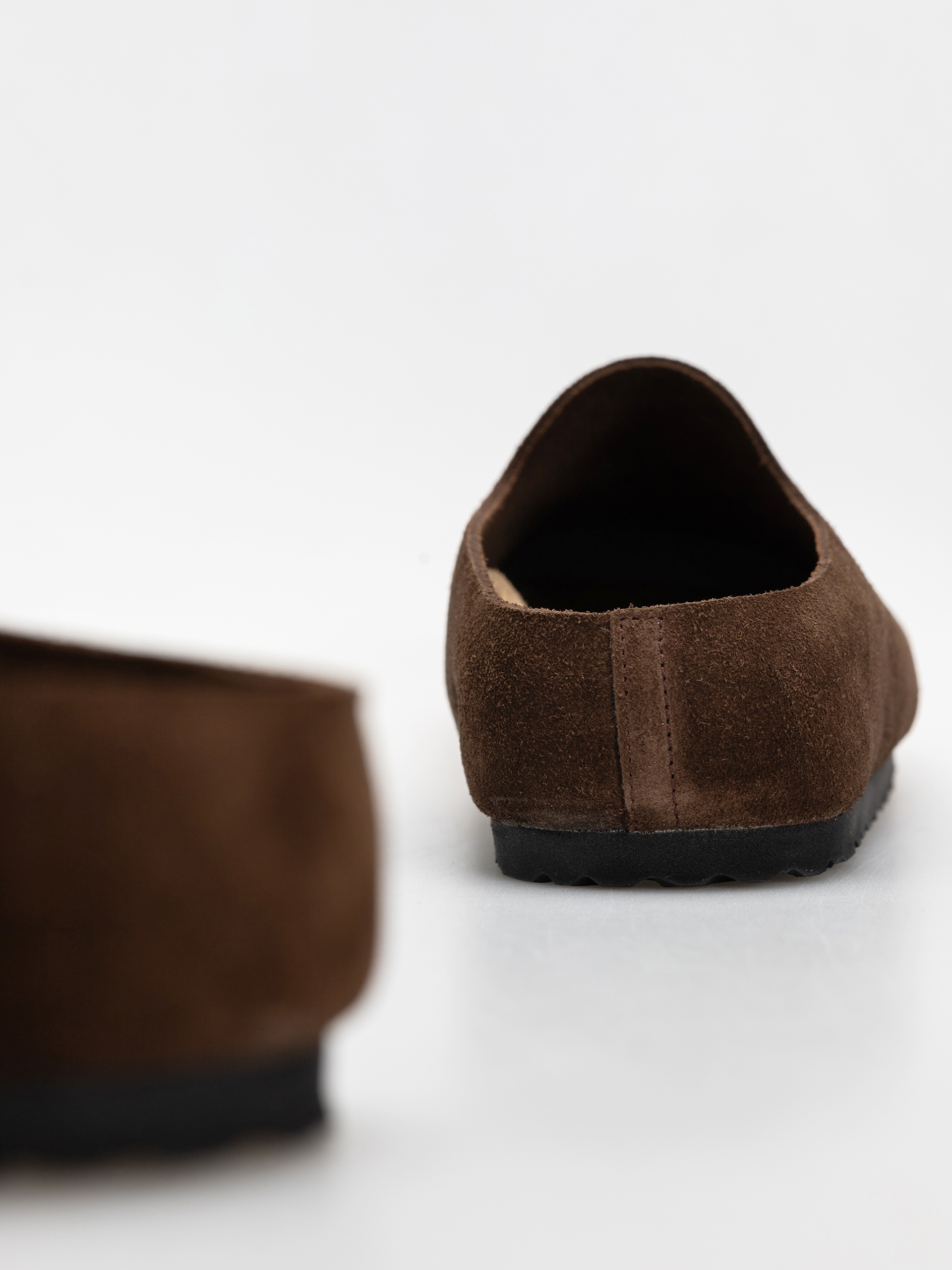 Шльопанці Birkenstock Amsterdam Wrapped Suede Leather Narrow (carafe)