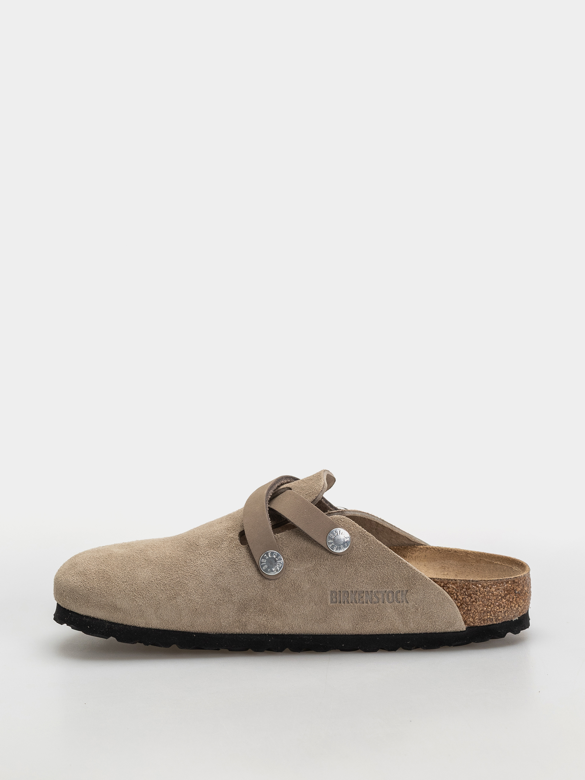 Шльопанці Birkenstock Blair Suede Leather Narrow Wmn (taupe)