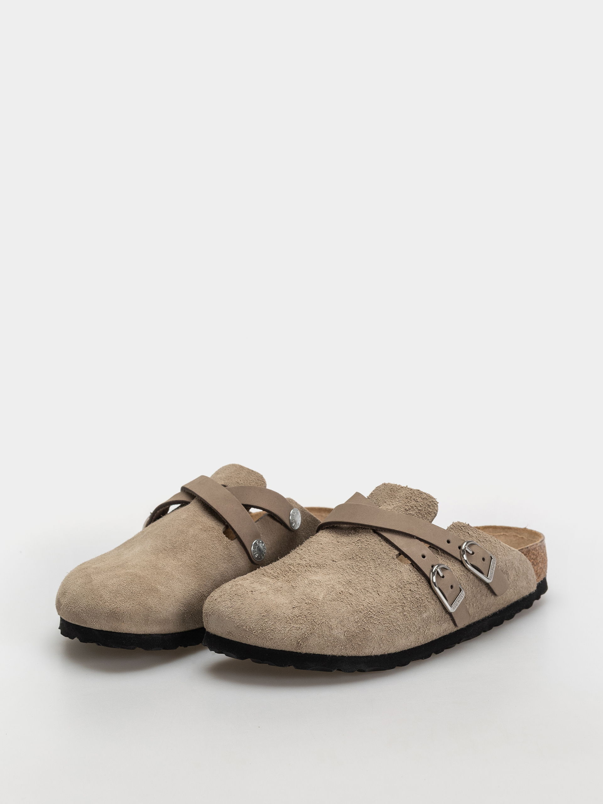 Шльопанці Birkenstock Blair Suede Leather Narrow Wmn (taupe)