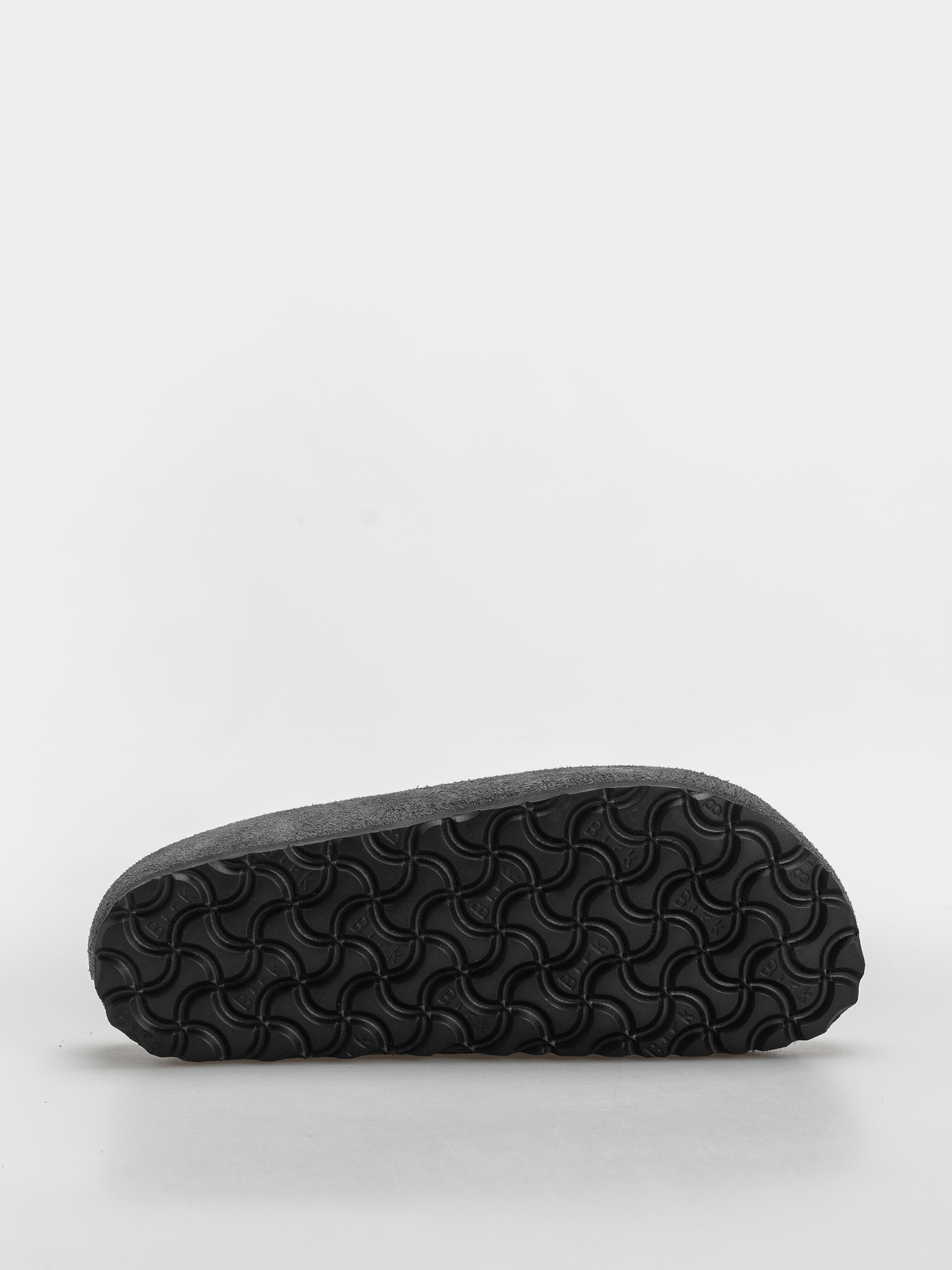 Шльопанці Birkenstock Amsterdam Wrapped Suede Leather Narrow (charcoal)