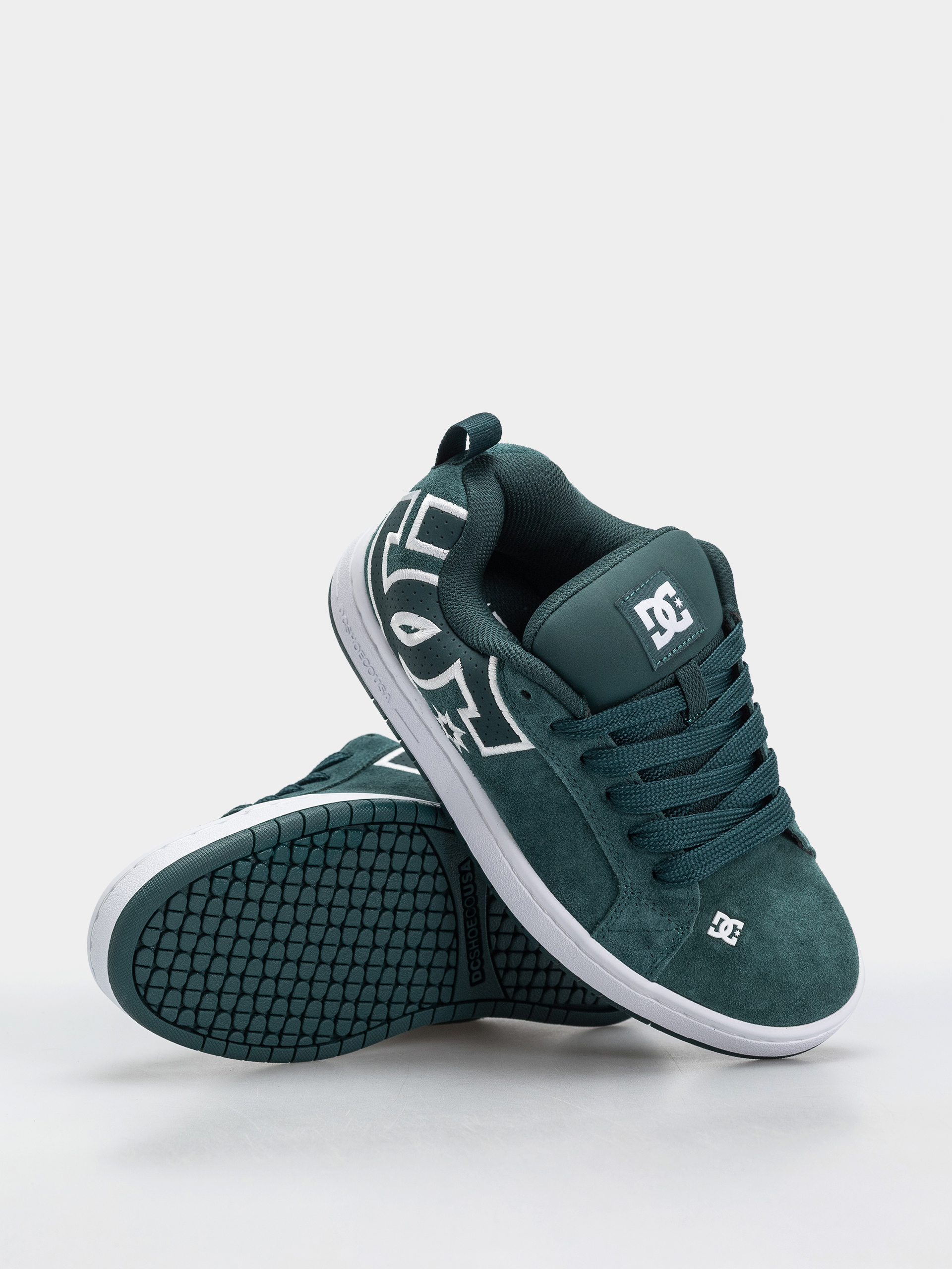 Взуття DC Court Graffik Se (dark green/white)