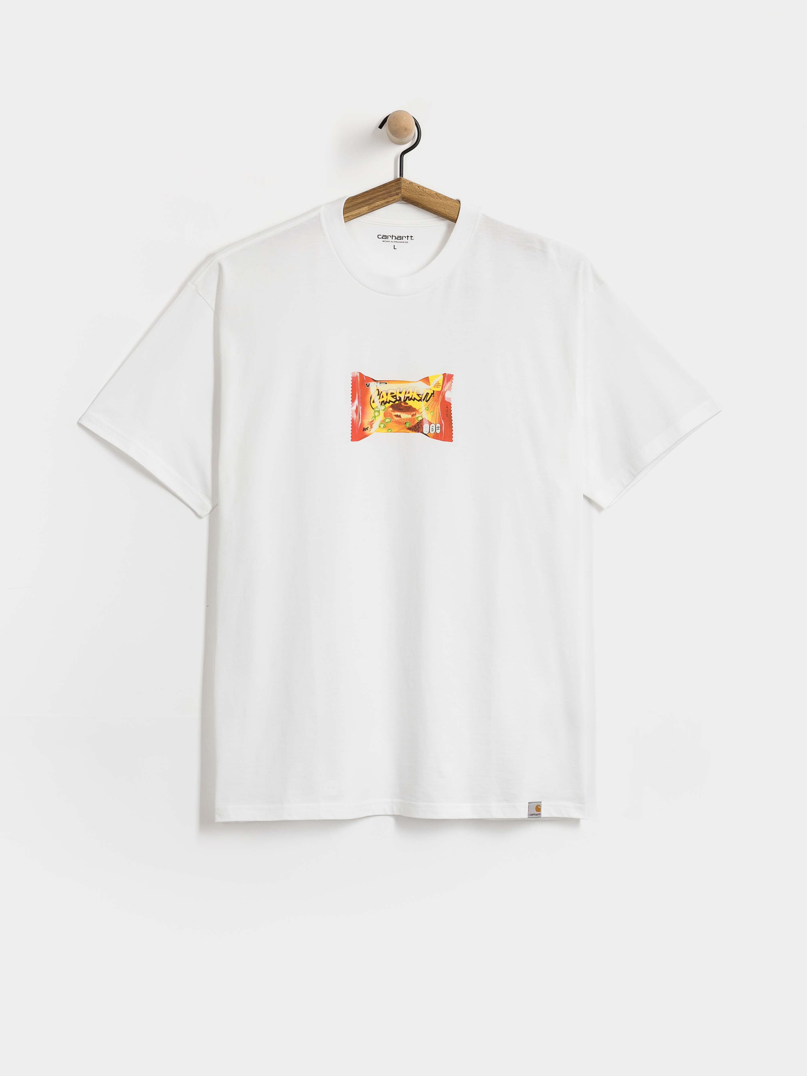 Футболка Carhartt WIP Road Side Snack (white)