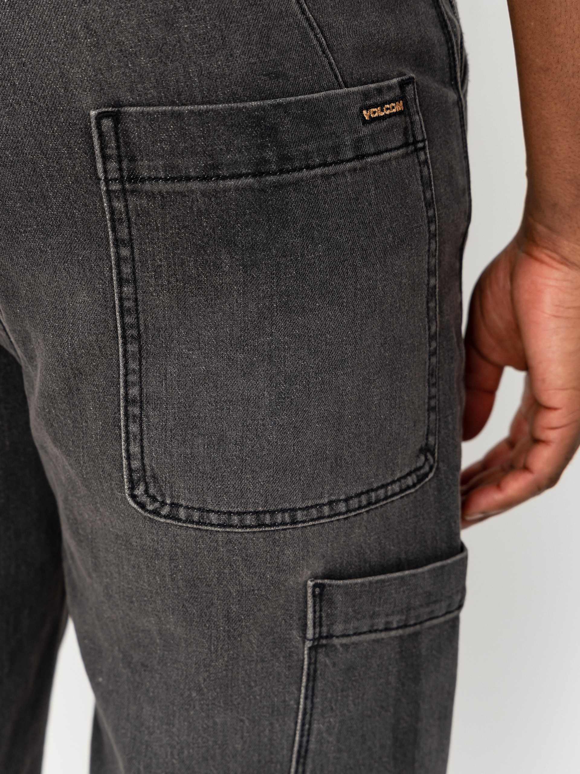 Штани Volcom Kraftsman II (black grey)