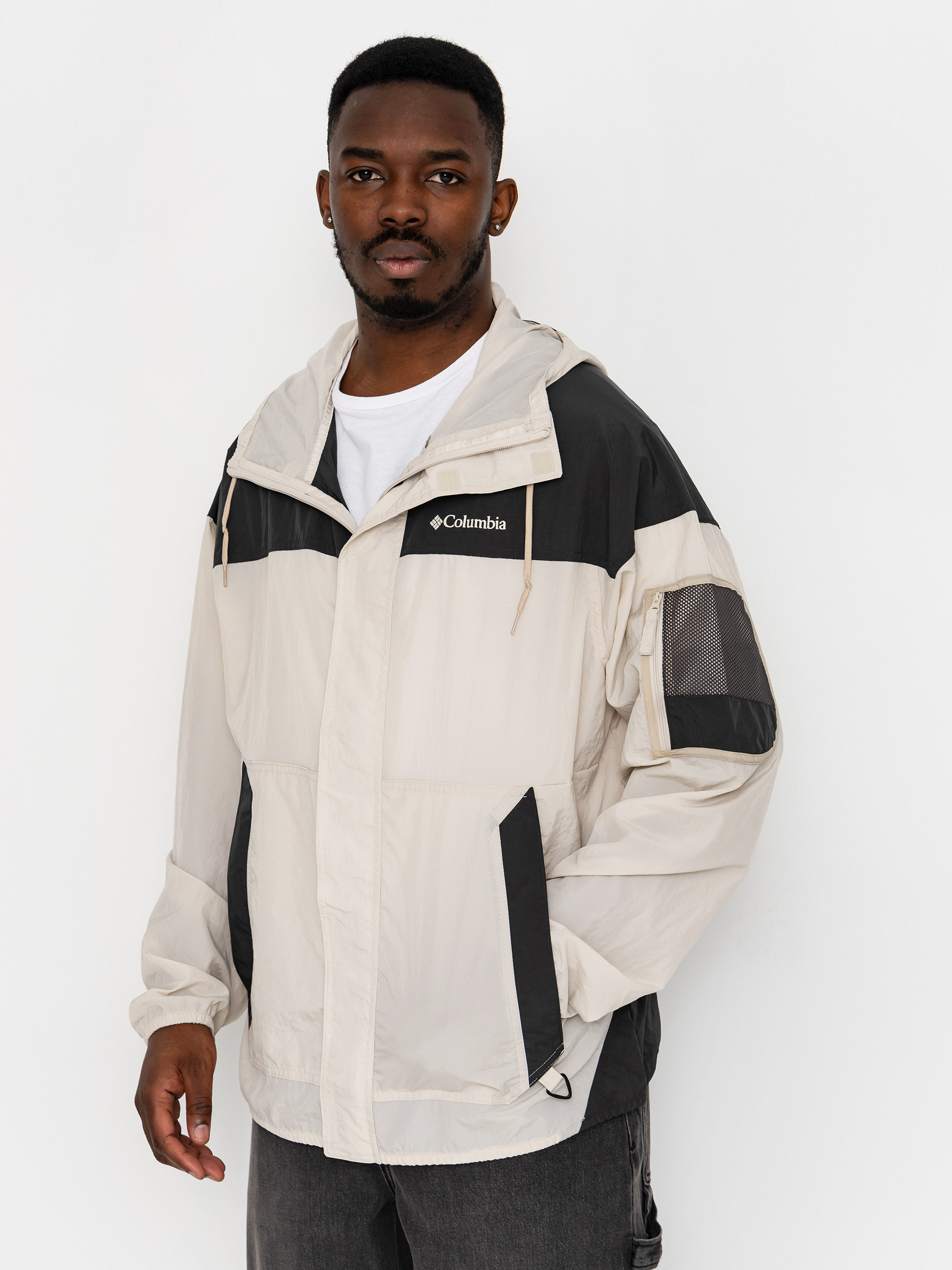 u041au0443u0440u0442u043au0430 Columbia Challenger II Windbreaker (dark stone/shark)