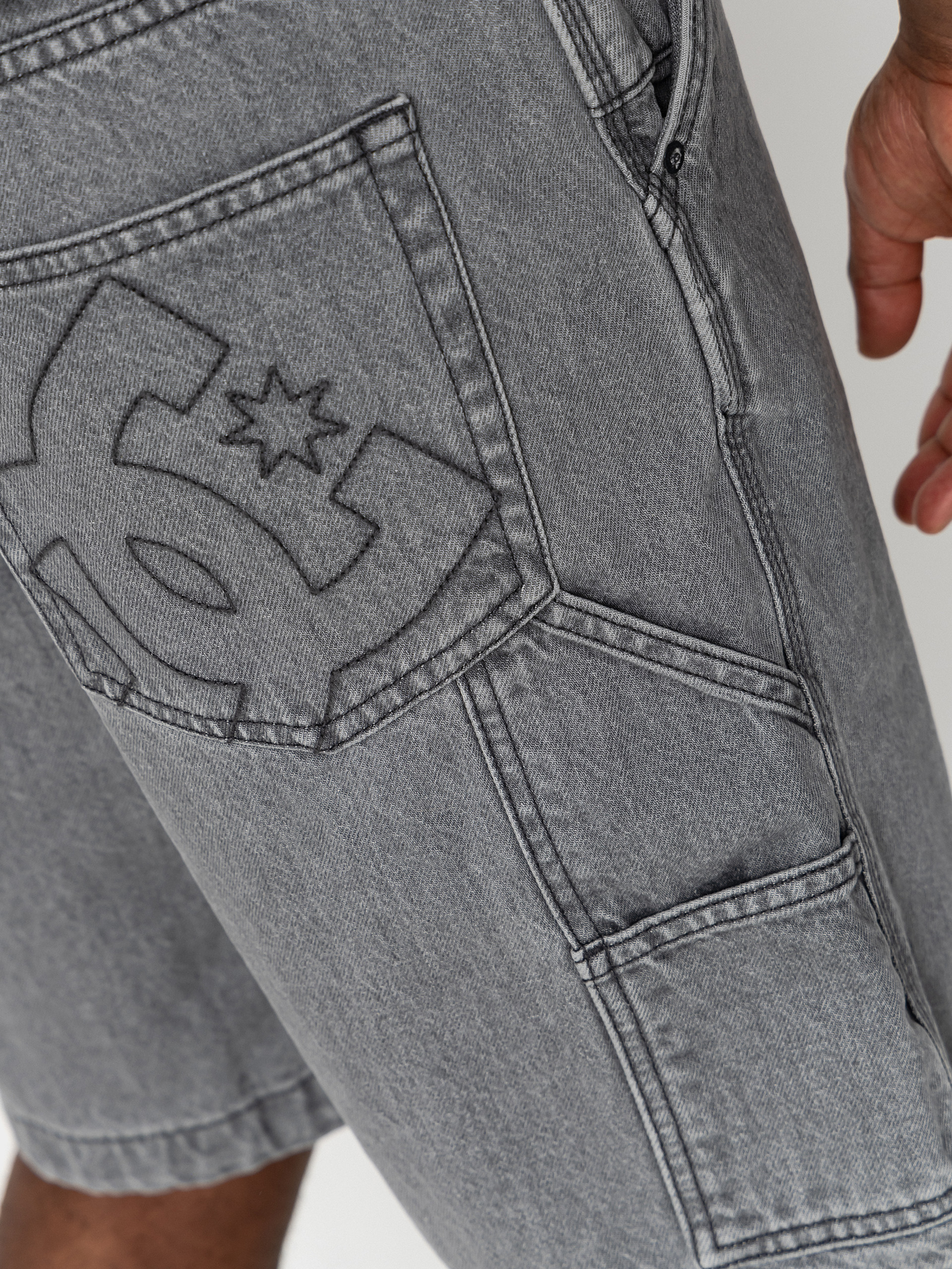 Шорти DC Baggy Denim Carpenter (medium grey)
