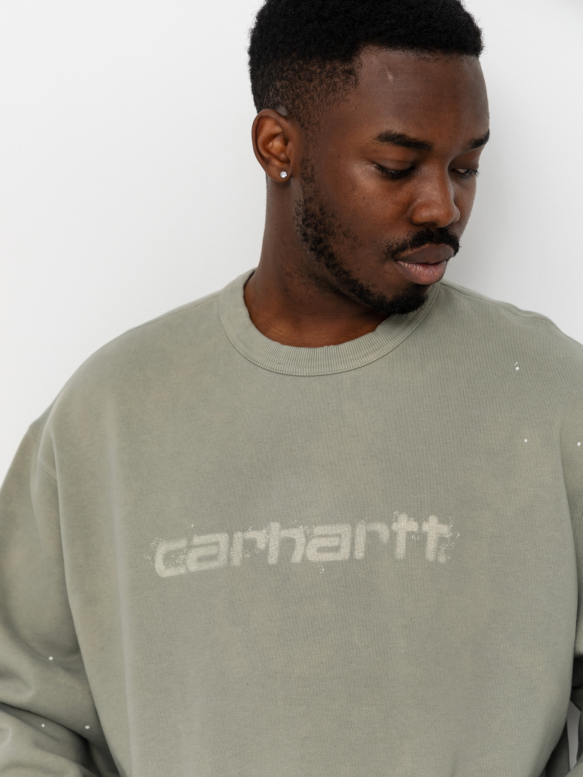 Світшот Carhartt WIP Painter (shady green)