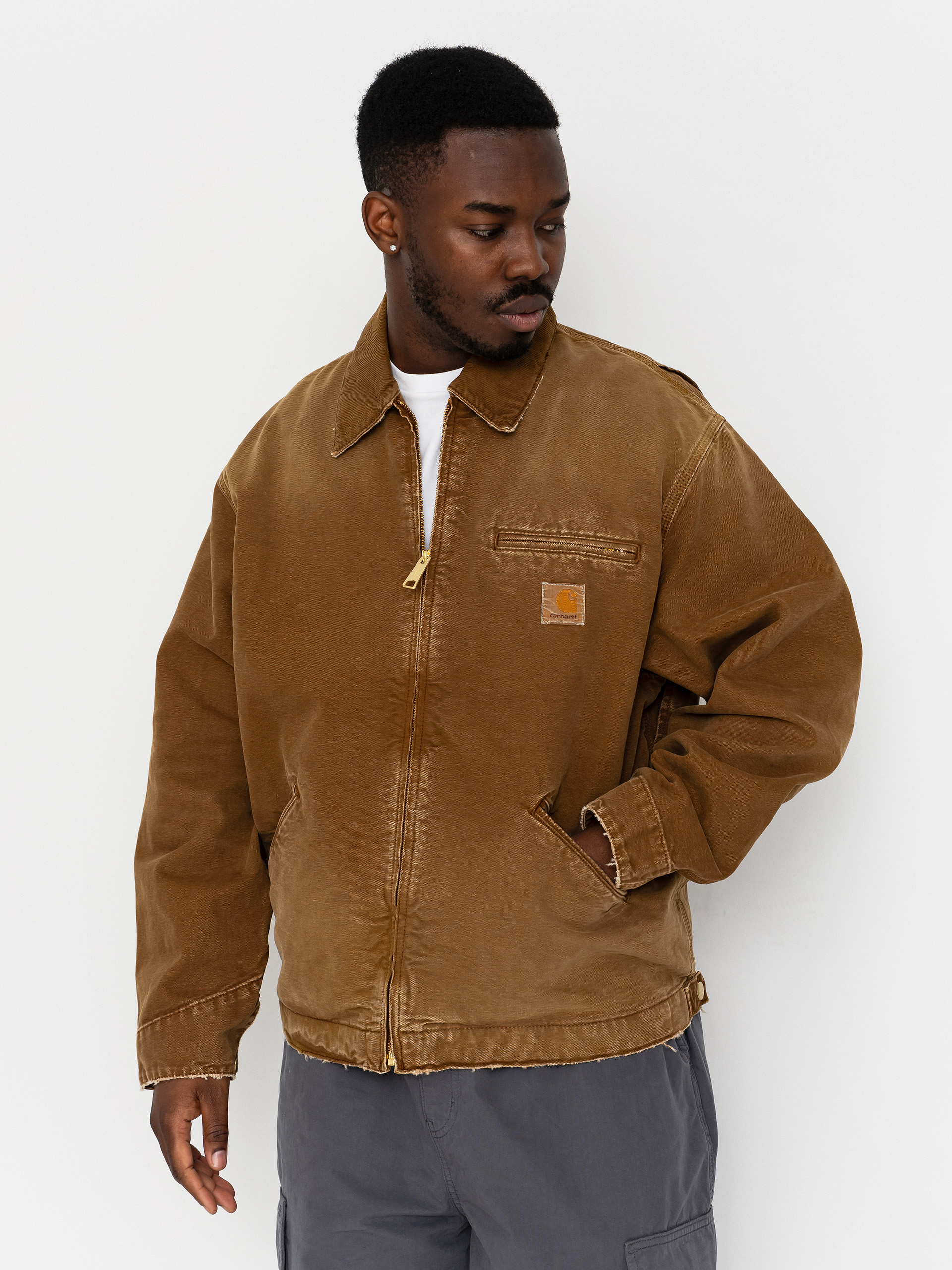 Куртка Carhartt WIP OG Detroit (hamilton brown/hamilton brown)