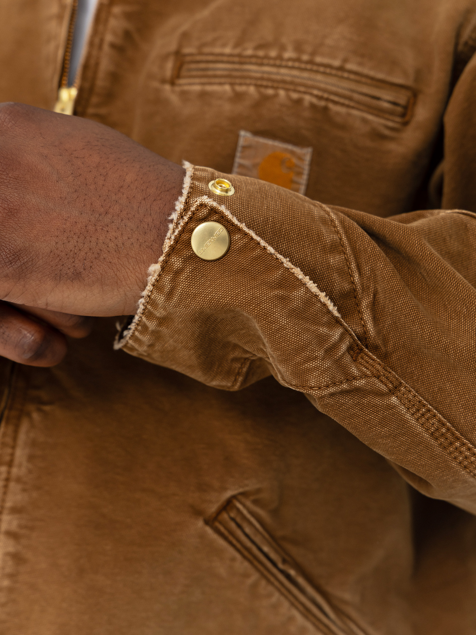 Куртка Carhartt WIP OG Detroit (hamilton brown/hamilton brown)